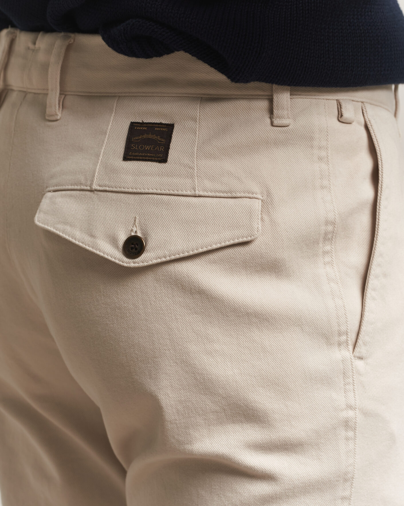 Men | Trousers | Incotex | Regular Fit Cover Chinos Off White