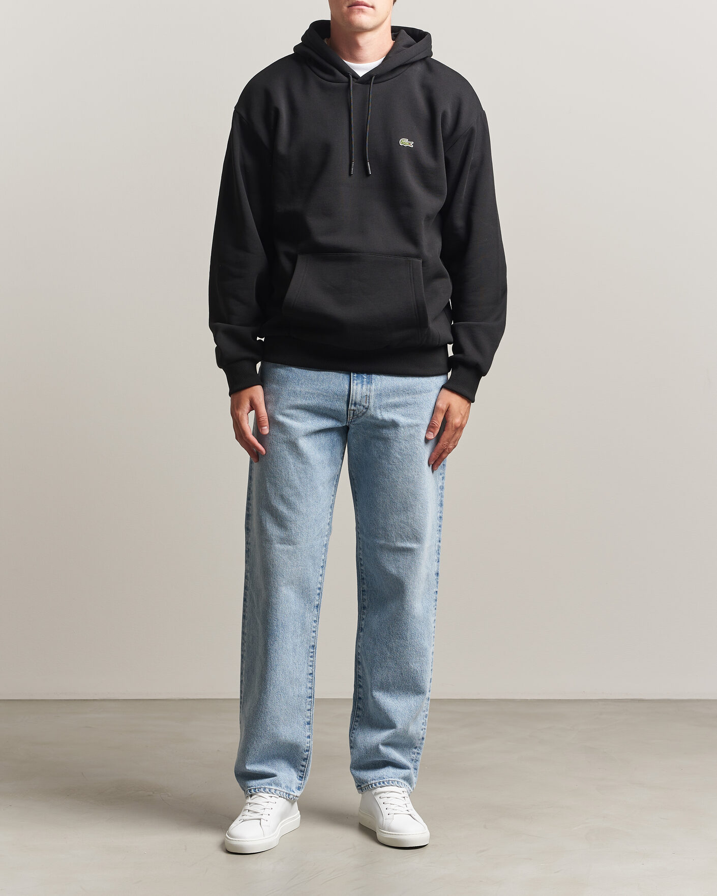 Men | Sweaters & Knitwear | Lacoste | Hoodie Black
