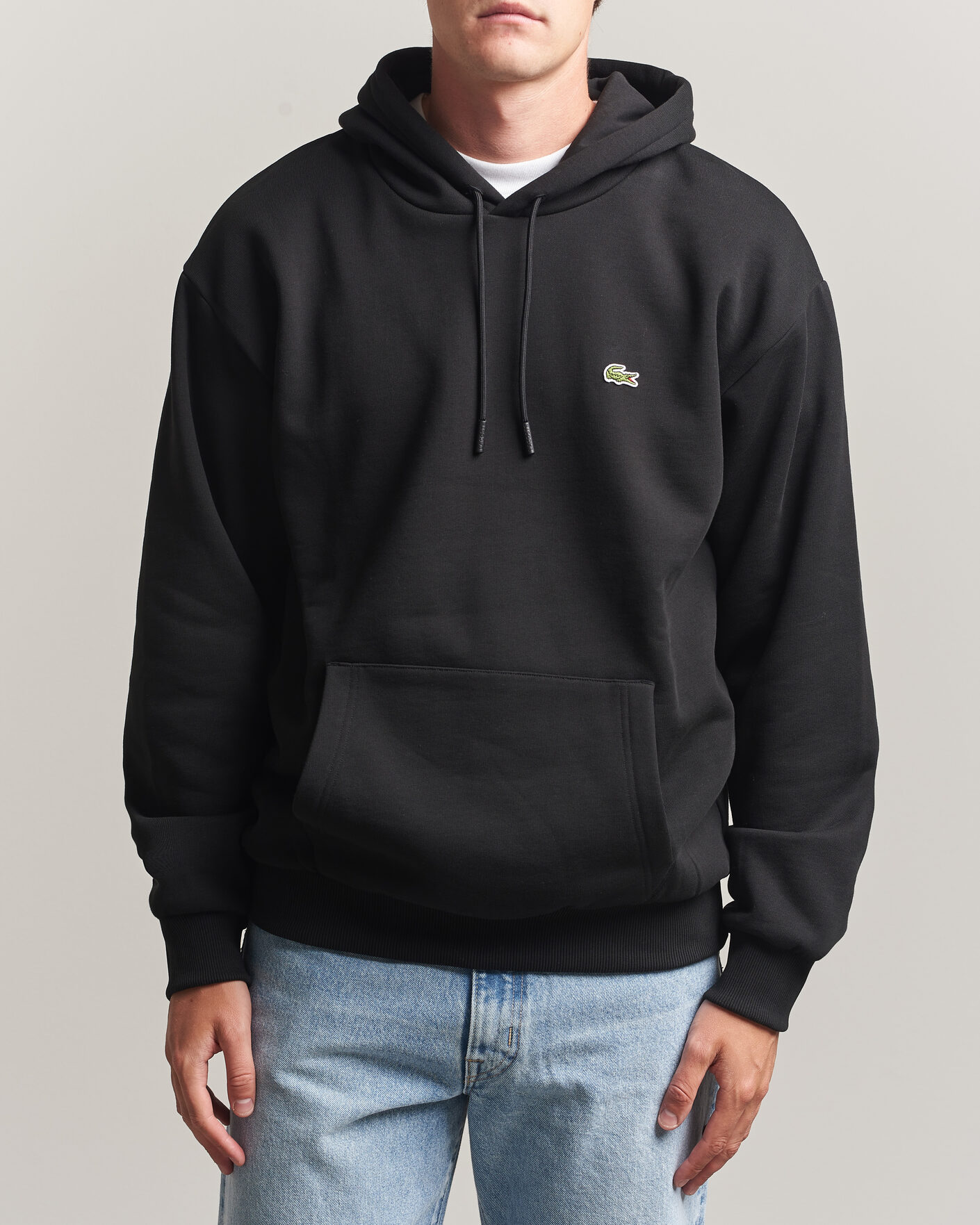 Men | Sweaters & Knitwear | Lacoste | Hoodie Black
