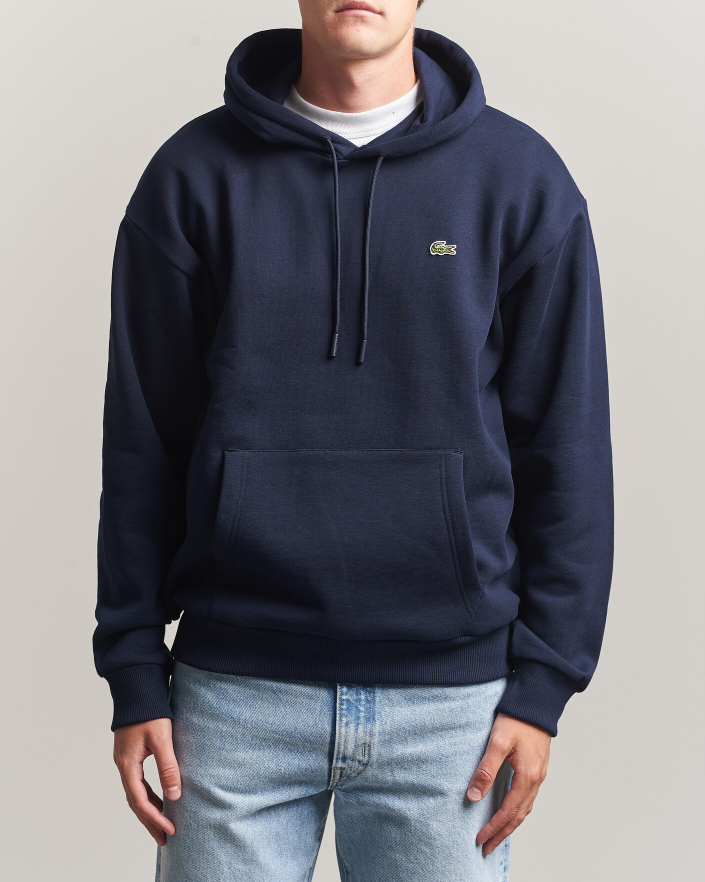 Men | Sweaters & Knitwear | Lacoste | Hoodie Navy Blue