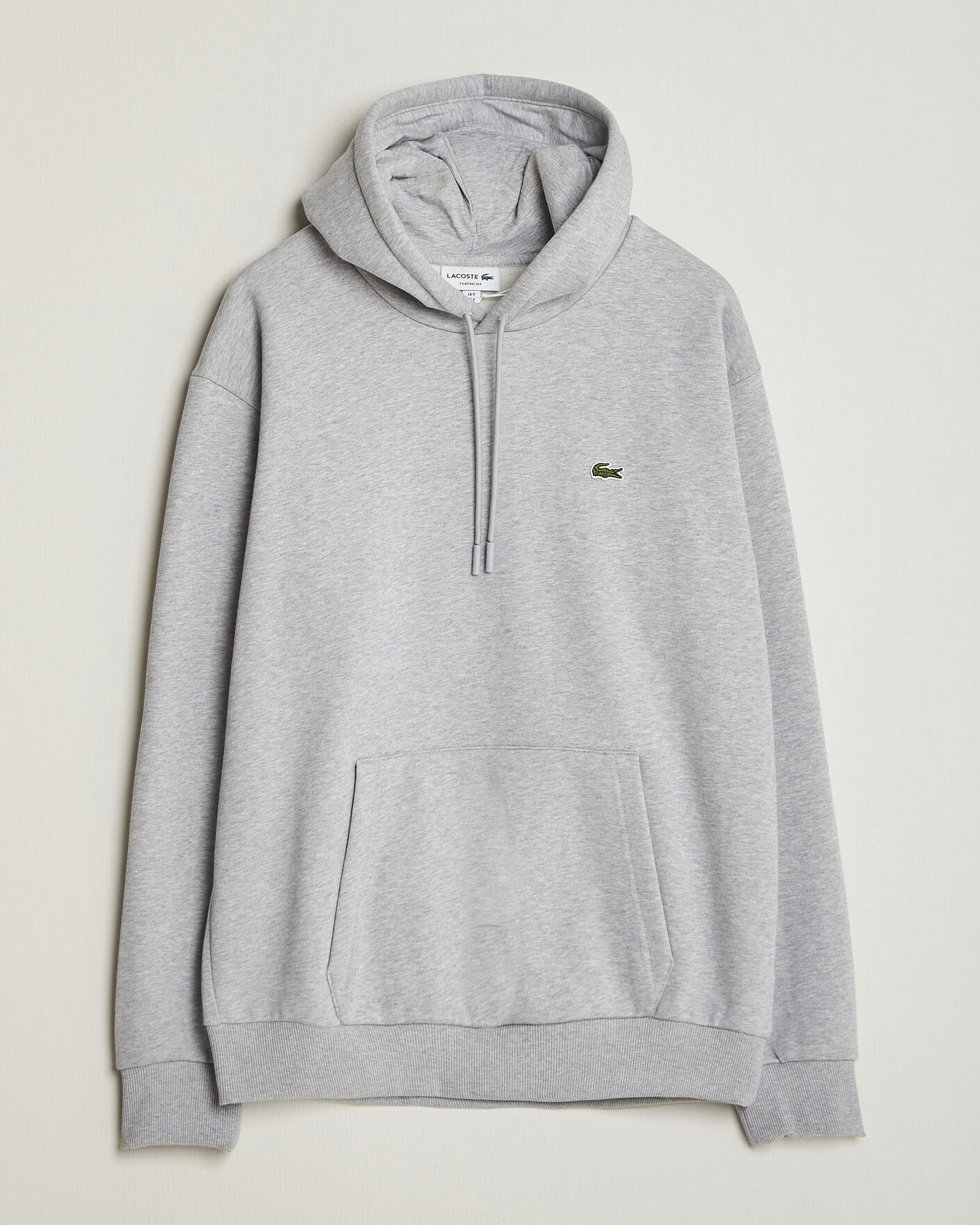 Men | Sweaters & Knitwear | Lacoste | Hoodie Silver Chine