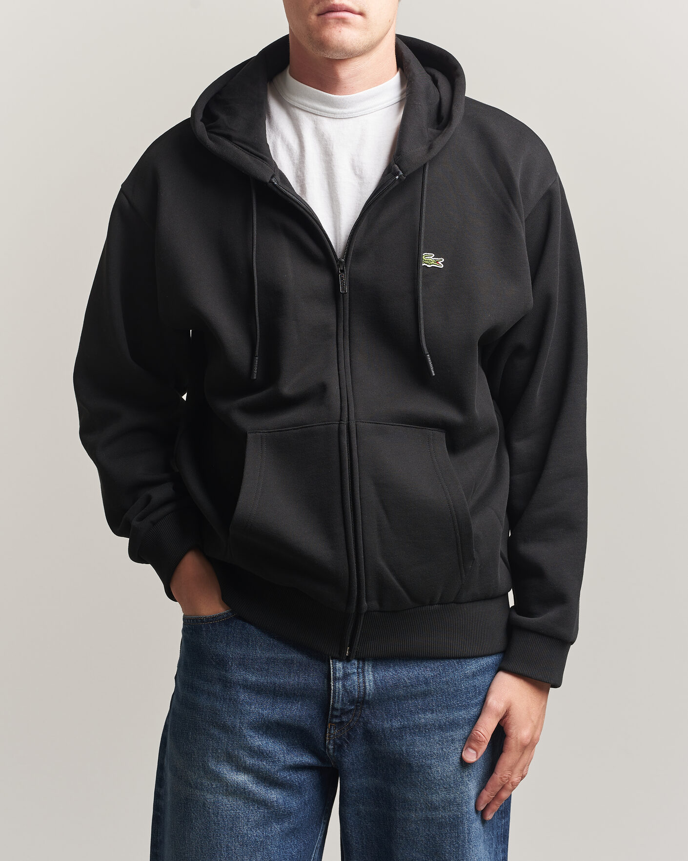 Polo Ralph Lauren Fleece Full Zip Hoodie Polo Black at CareOfCarl.com
