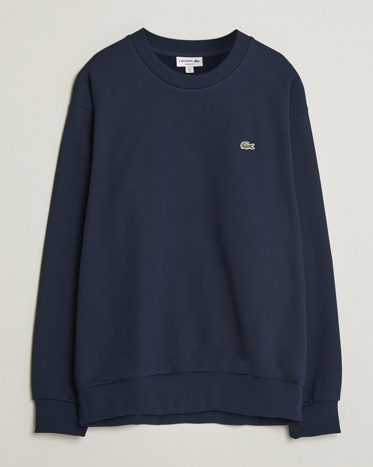 Men | Sweaters & Knitwear | Lacoste | Crew Neck Sweatshirt Navy Blue