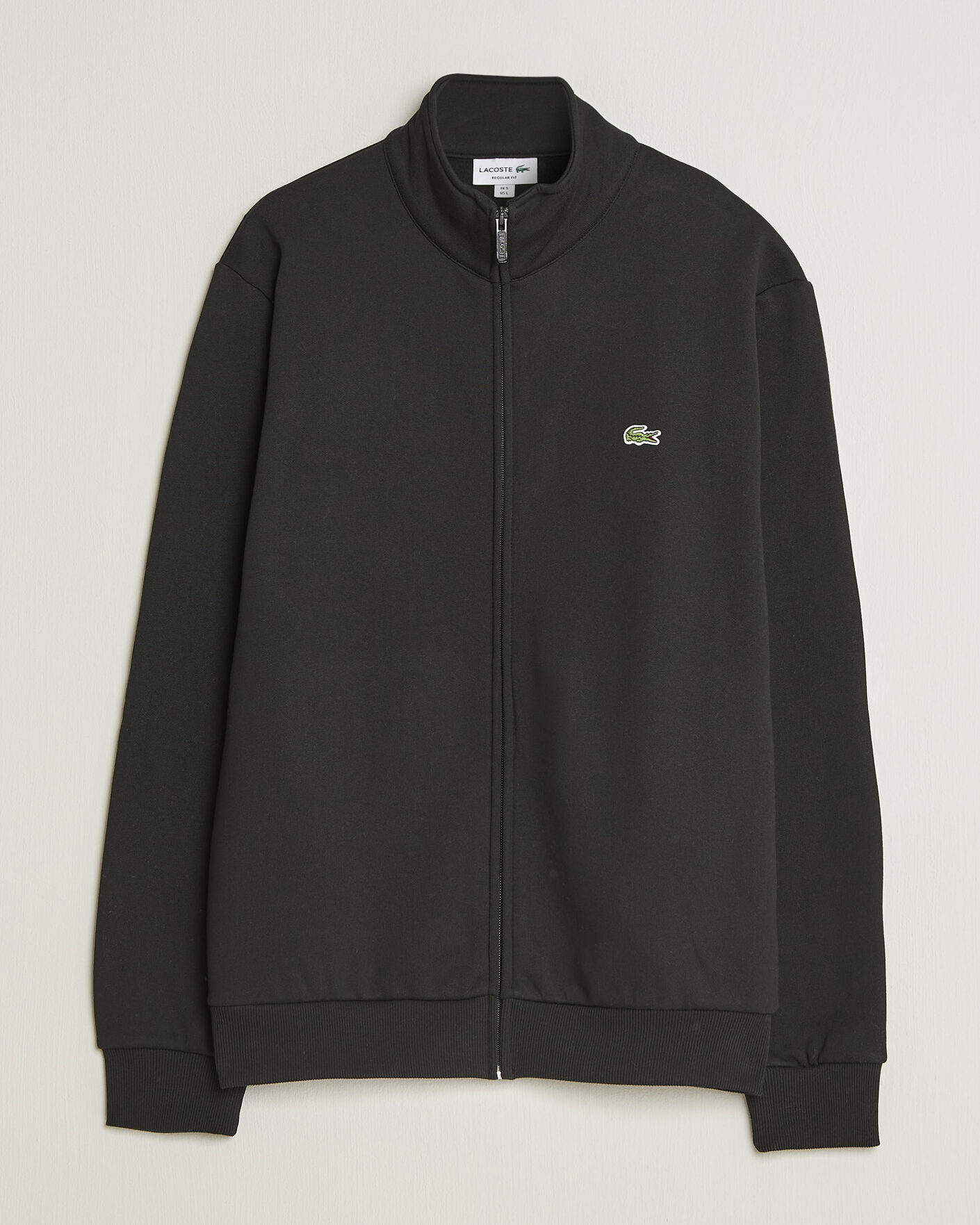 Men | Sweaters & Knitwear | Lacoste | Full Zip Sweater Black