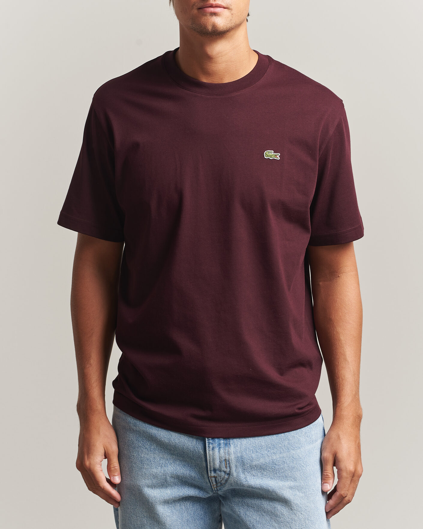 Men | T-Shirts | Lacoste | Crew Neck T-Shirt Oxalis