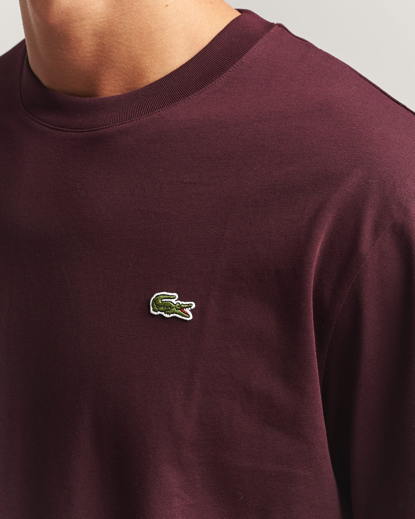 Men | T-Shirts | Lacoste | Crew Neck T-Shirt Oxalis