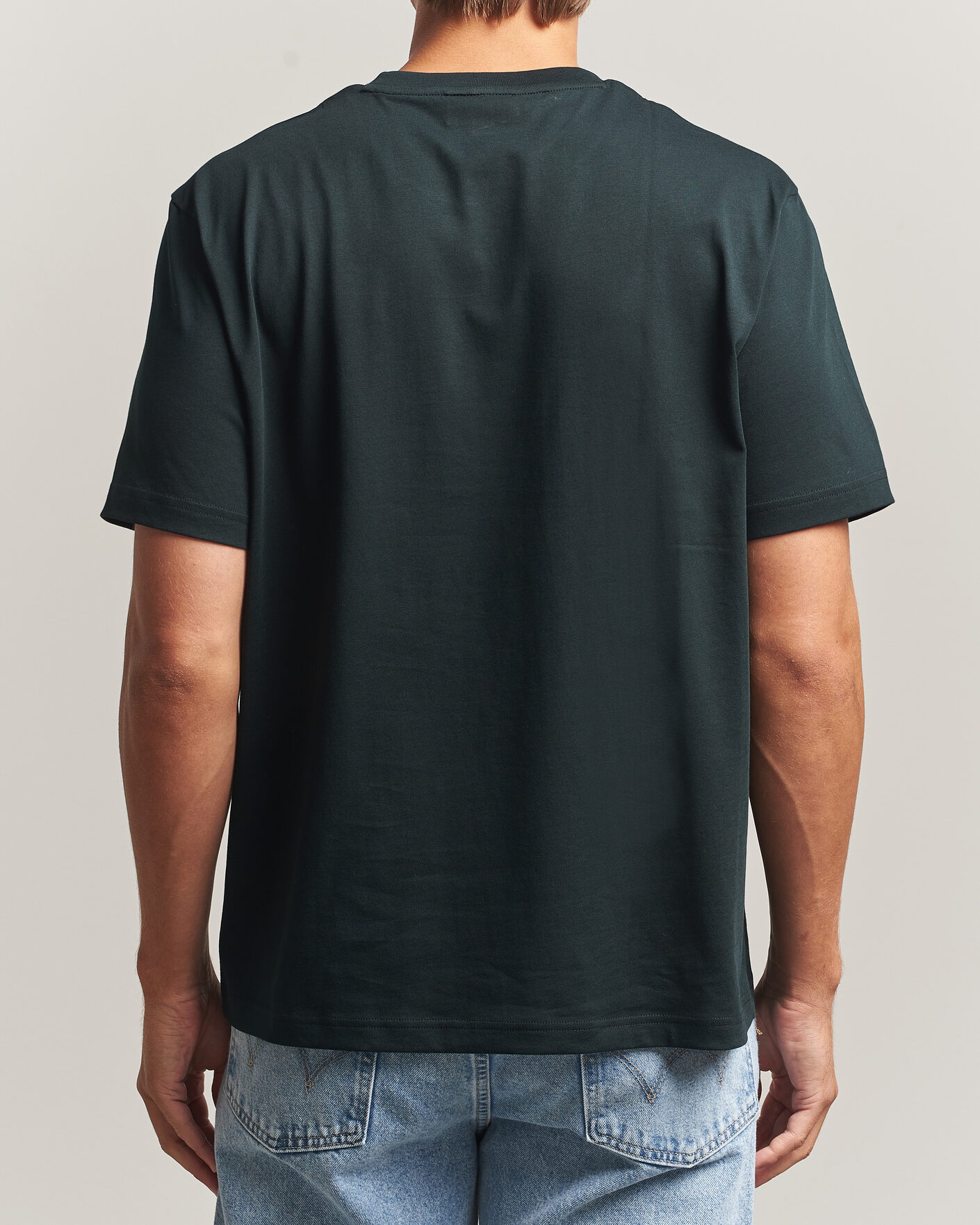 Men | T-Shirts | Lacoste | Crew Neck T-Shirt Dark Varech