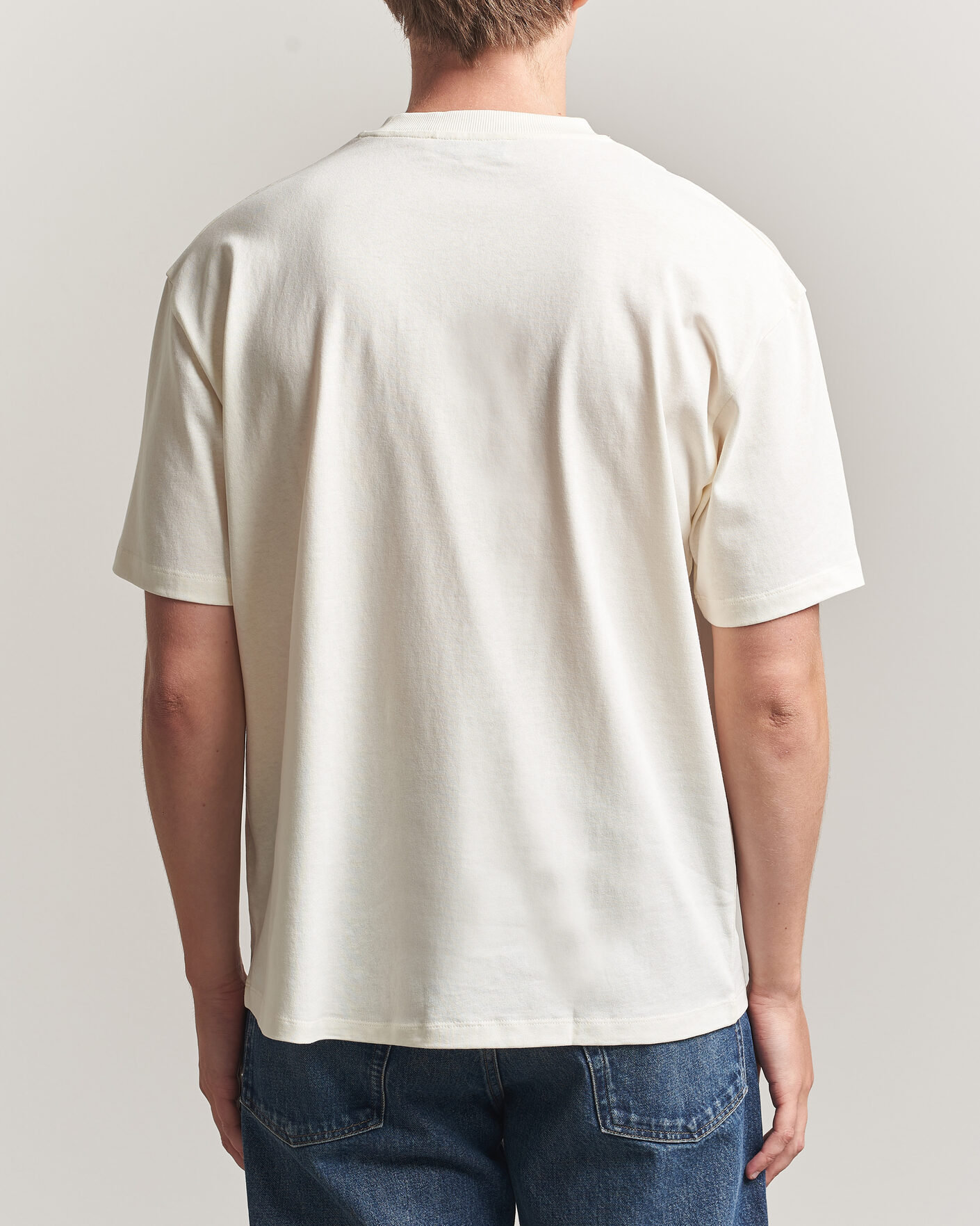 Men | T-Shirts | Palmes | Logo T-Shirt Off White