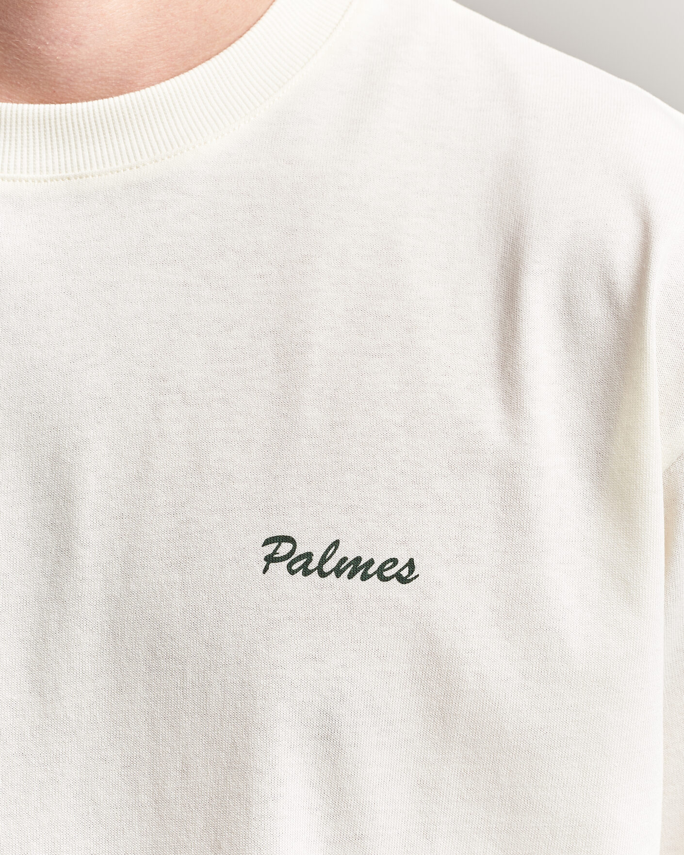 Men | T-Shirts | Palmes | Logo T-Shirt Off White