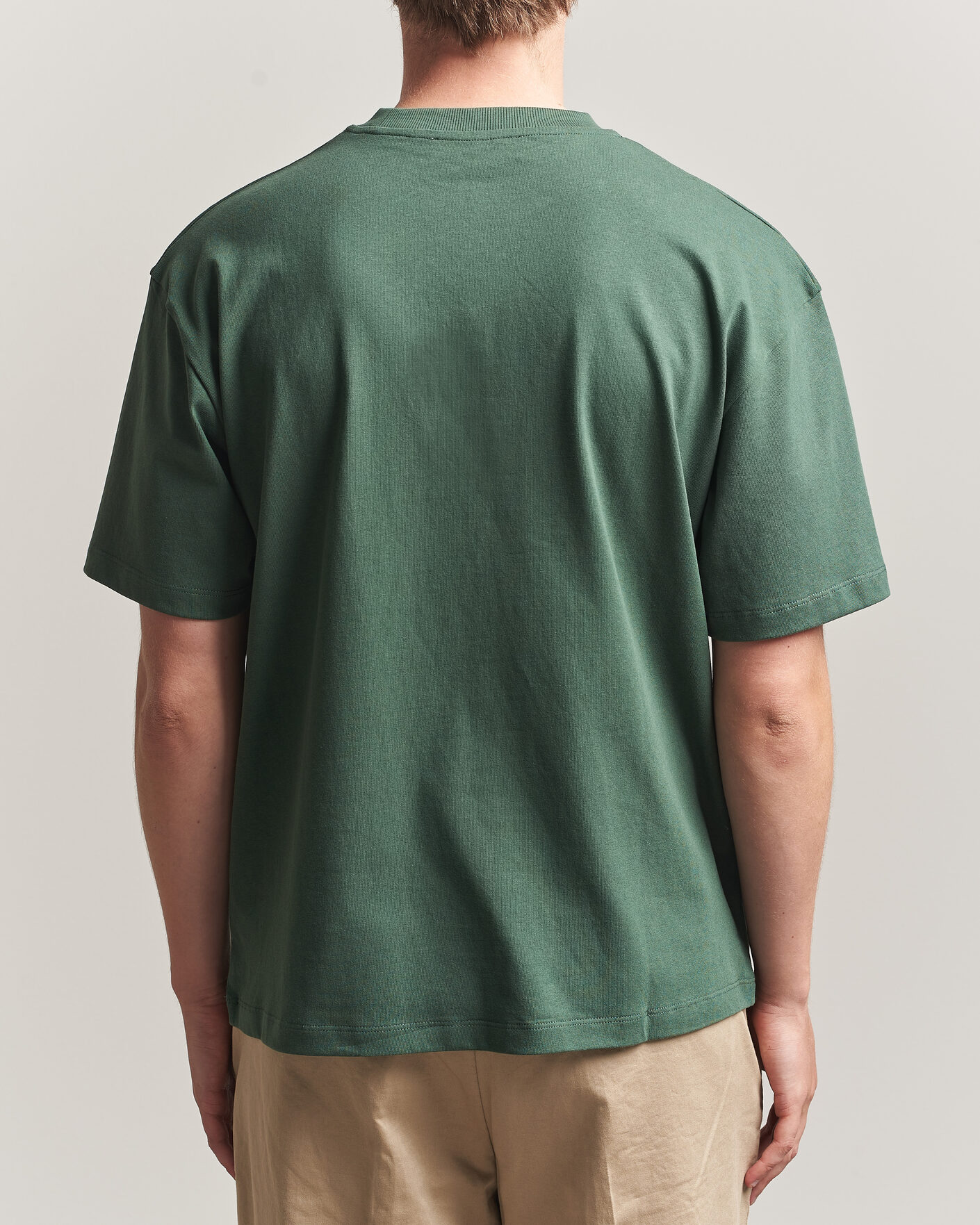 Men | T-Shirts | Palmes | Logo T-Shirt Dark Green