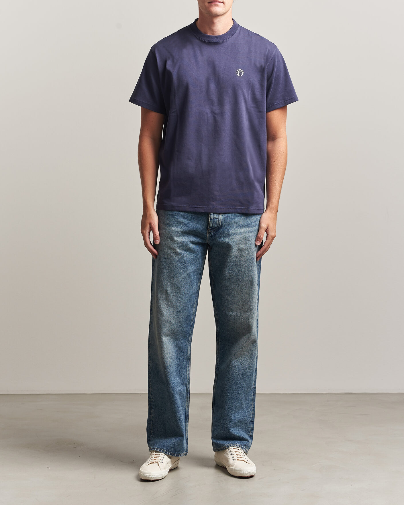 Men | T-Shirts | Palmes | Ball T-Shirt Navy