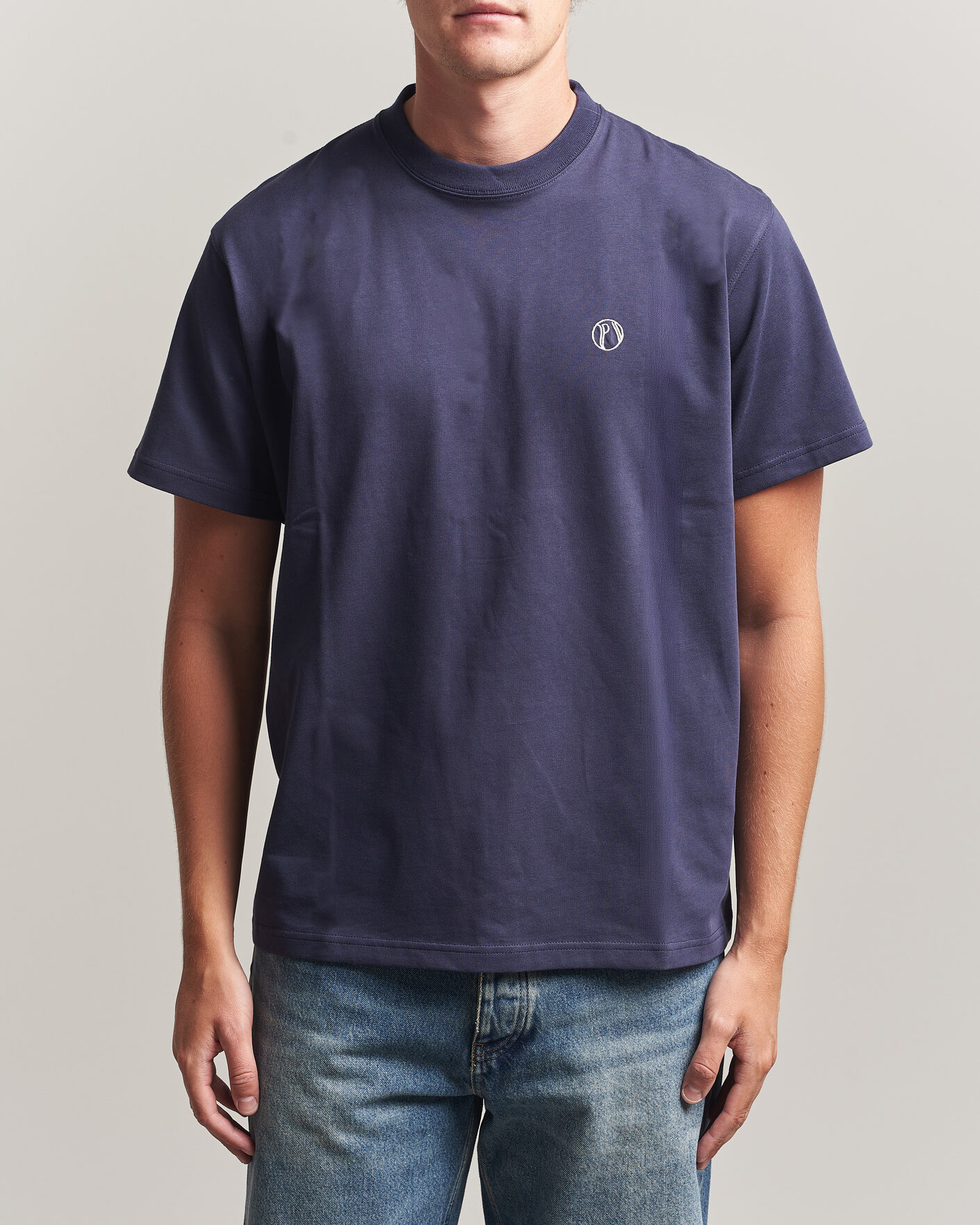 Men | T-Shirts | Palmes | Ball T-Shirt Navy