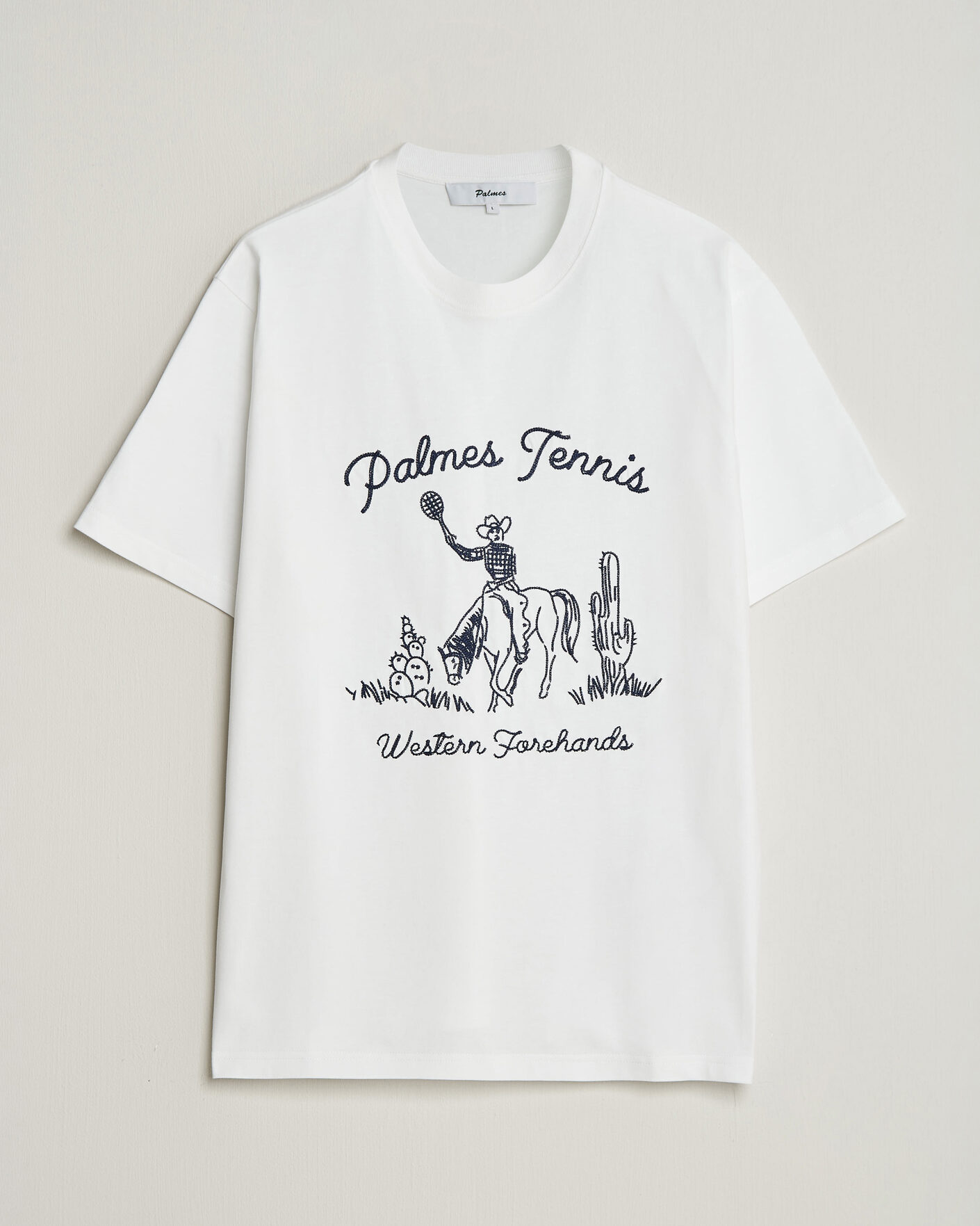Men | T-Shirts | Palmes | Western T-Shirt White