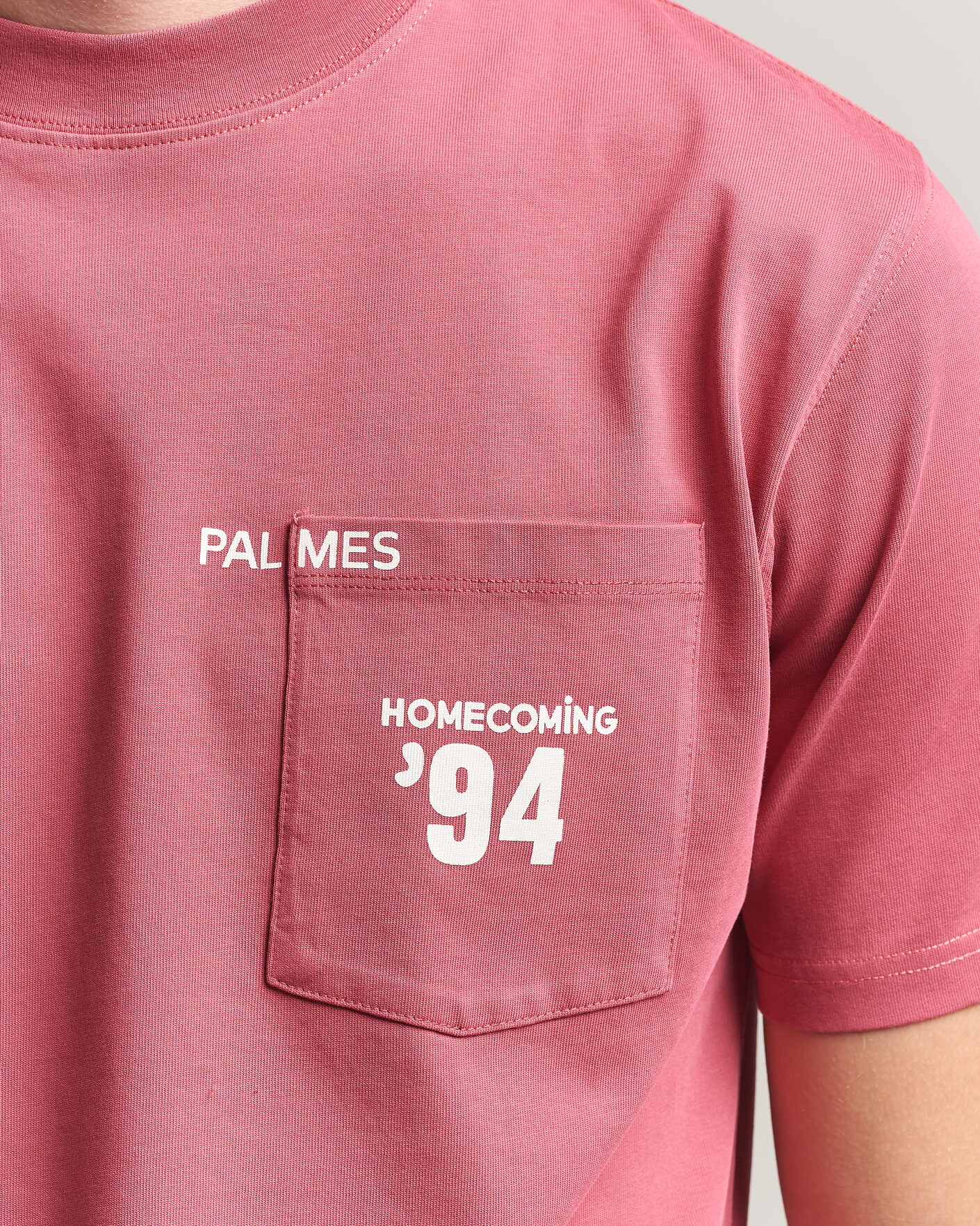 Men | T-Shirts | Palmes | Forever Pocket T-Shirt Red
