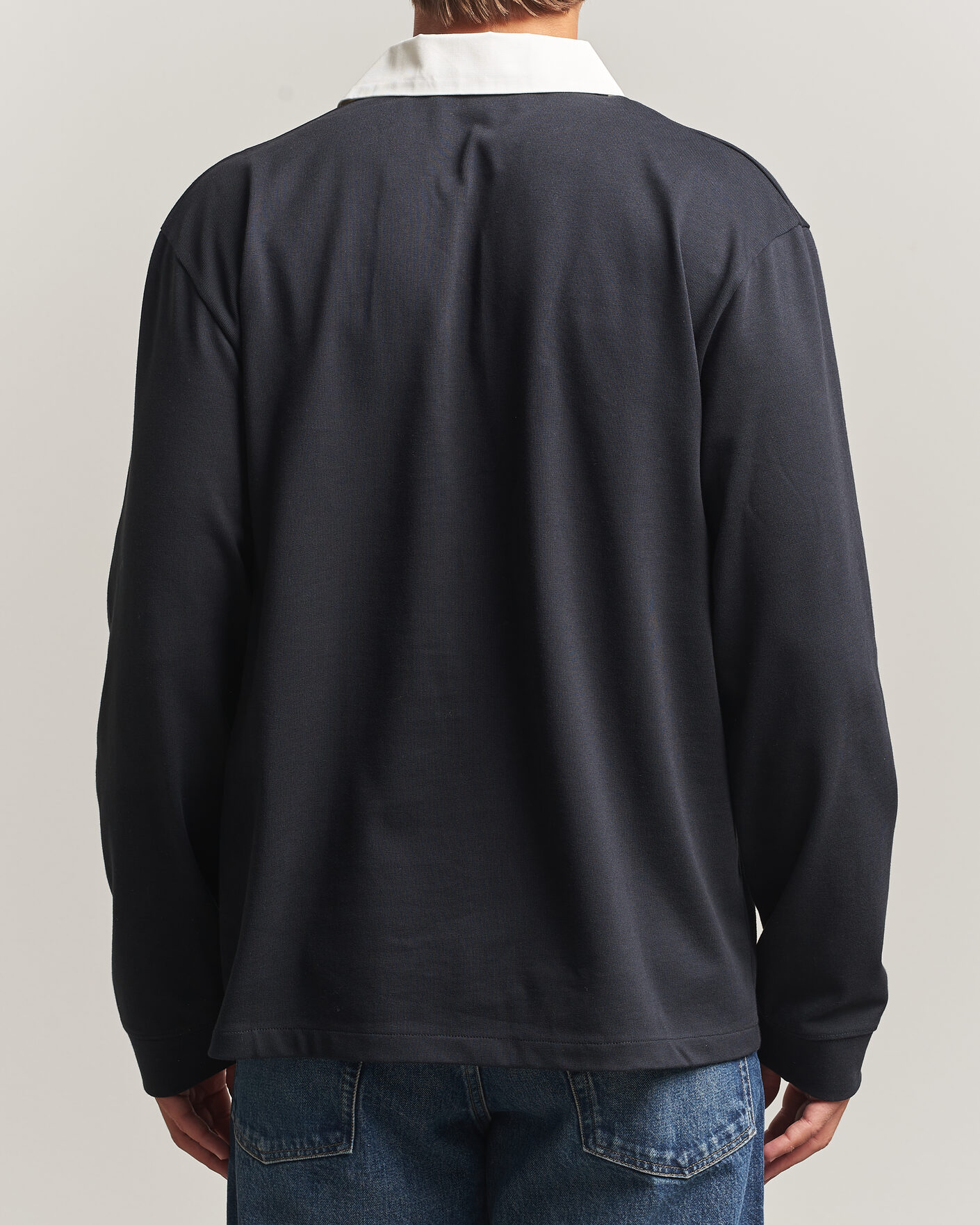 Men | Sweaters & Knitwear | Palmes | Ball Rugby Shirt Black
