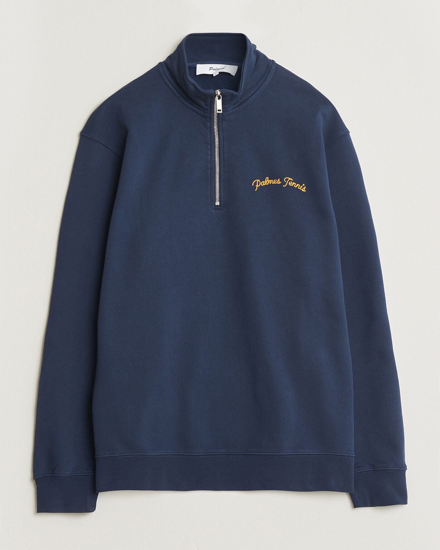 Men | Sweaters & Knitwear | Palmes | Western Zip Sweatshirt Navy