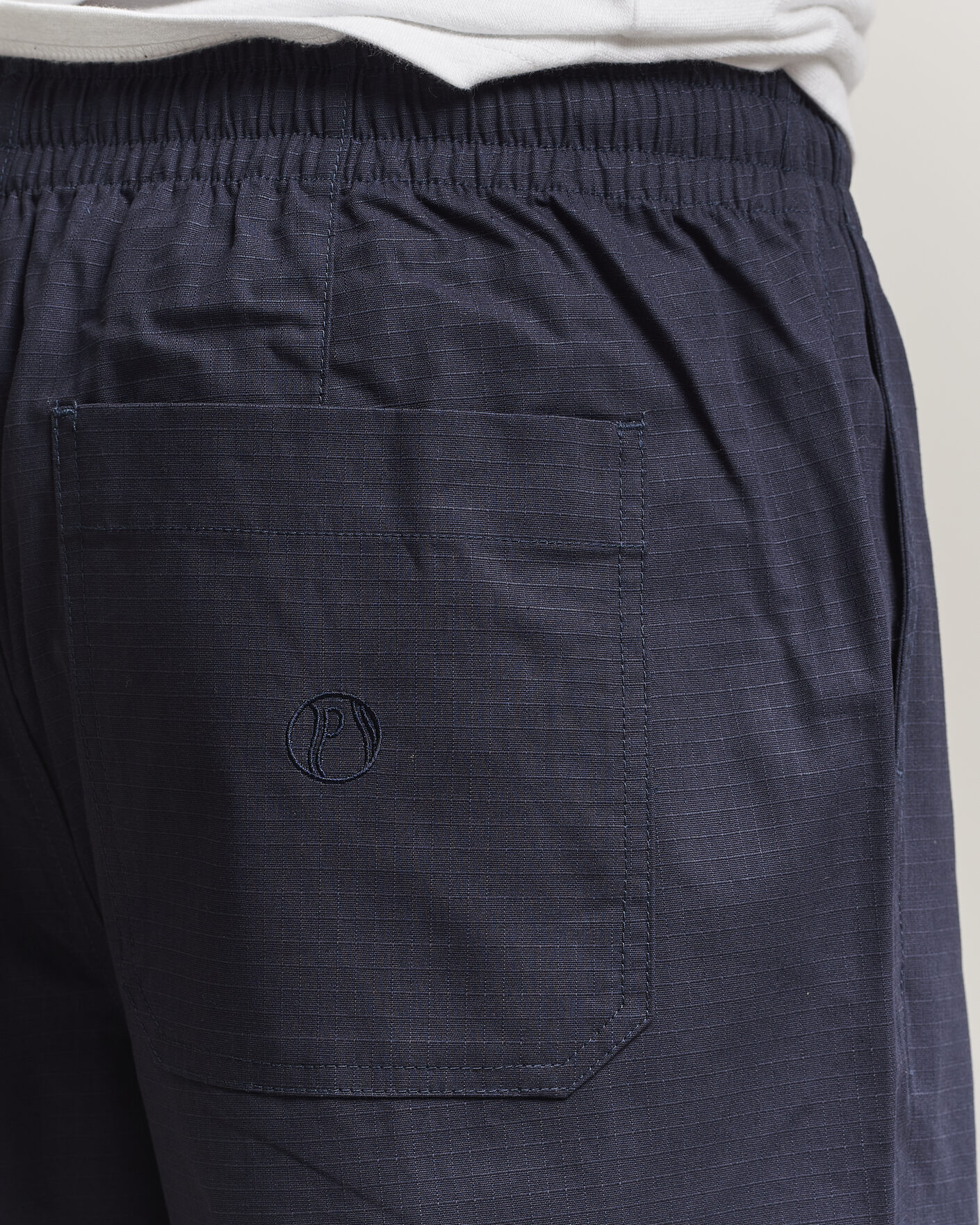 Men | Trousers | Palmes | Lucien Ripstop Trousers Navy