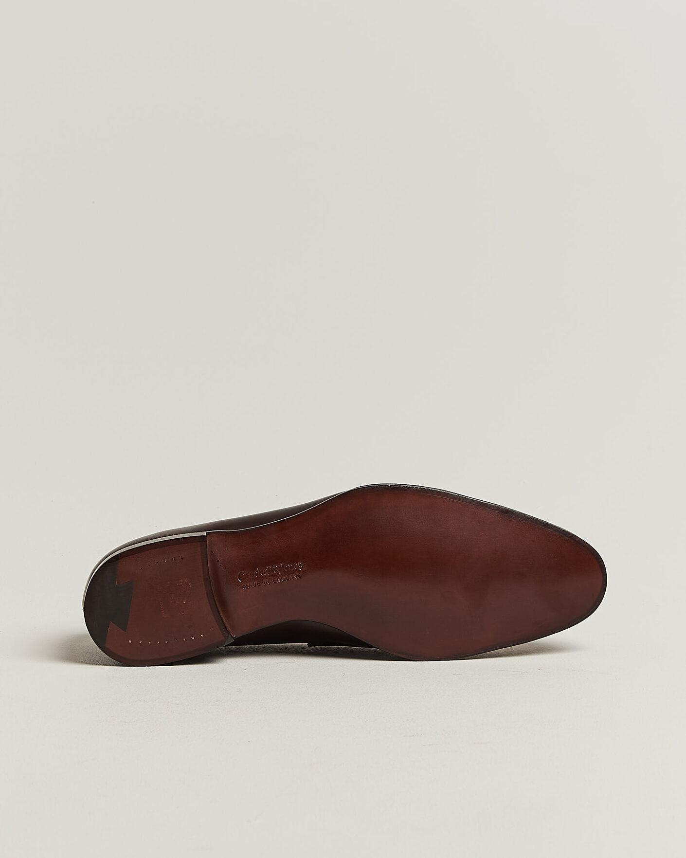 Men | Loafers | Crockett & Jones | Crawford Handgrade Penny Loafer Dk Brown Antique Calf