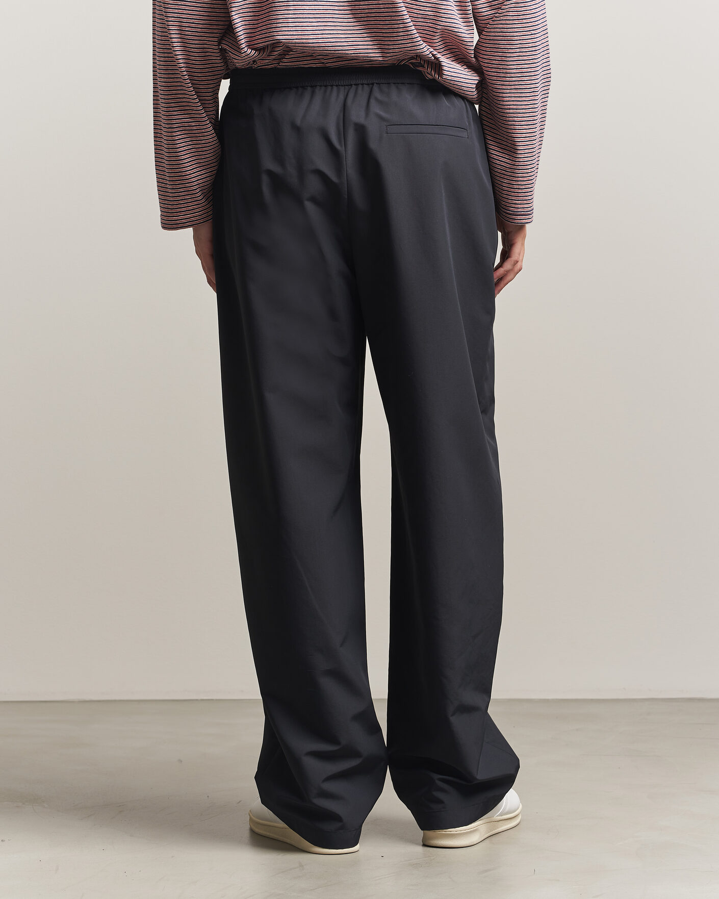Men | Trousers | Jil Sander | Drawstring Trousers Black