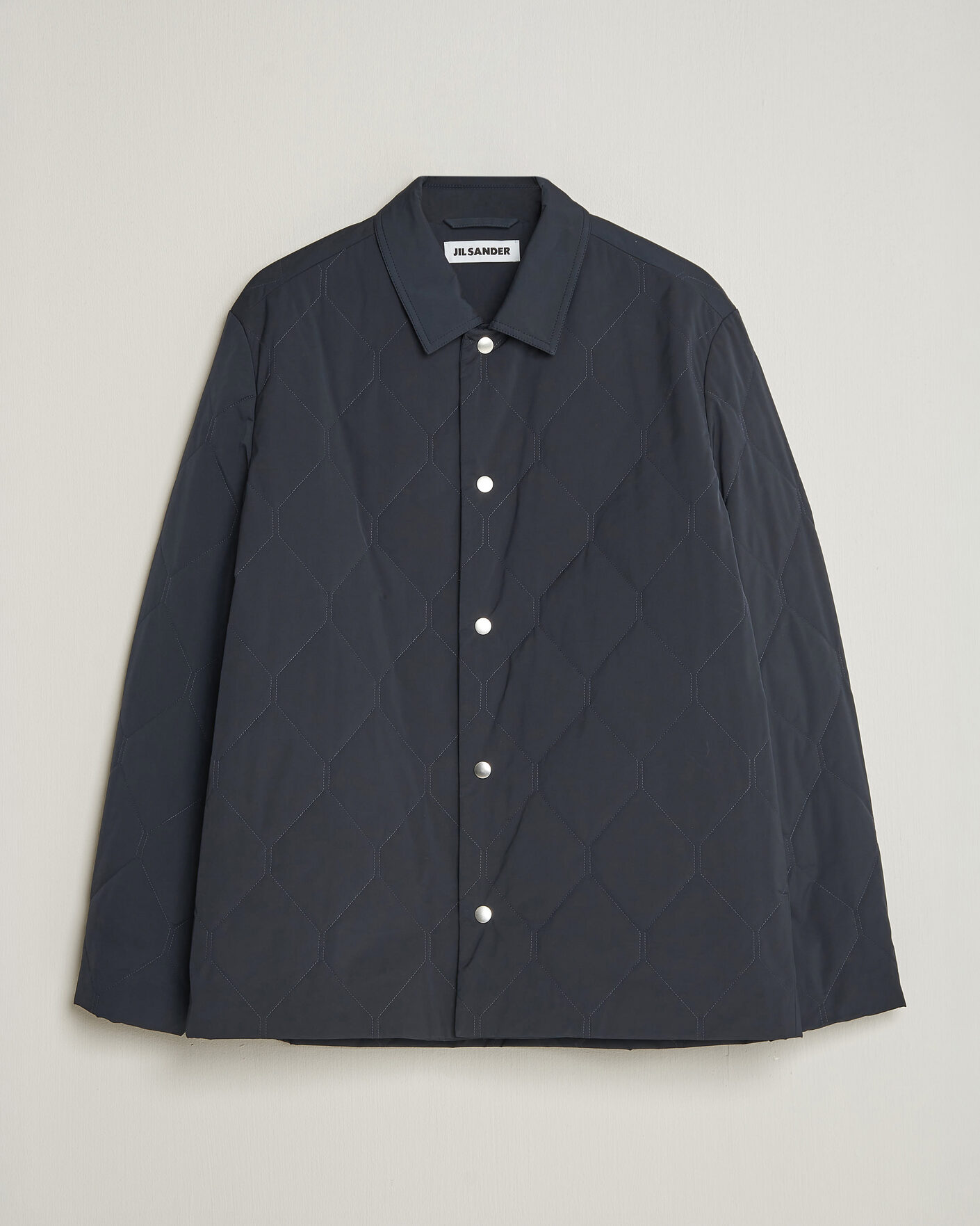 Men | Coats & Jackets | Jil Sander | Quilted Down Jacket Navy
