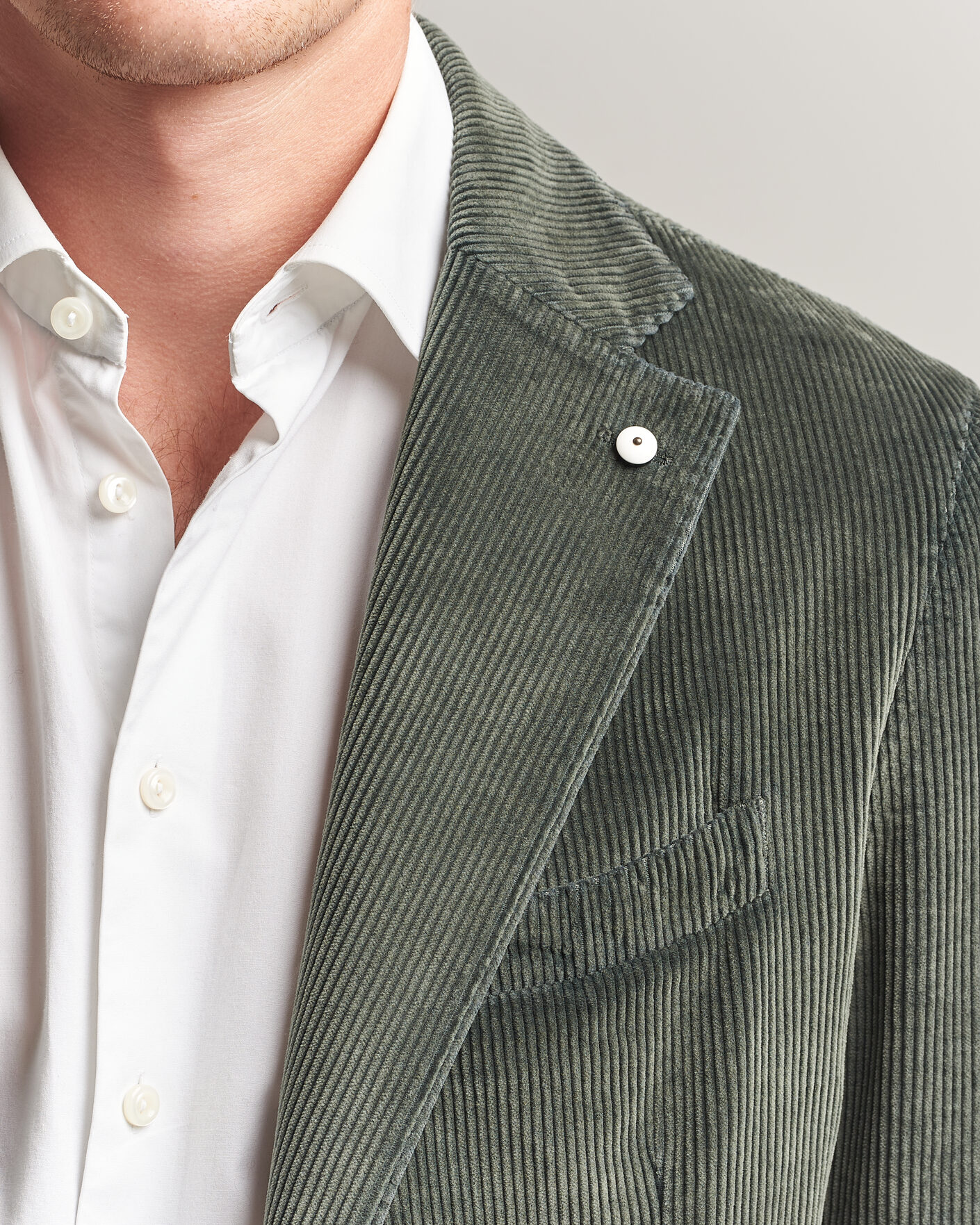 Men | Blazers | L.B.M. 1911 | Jack Corduroy Blazer Soft Green