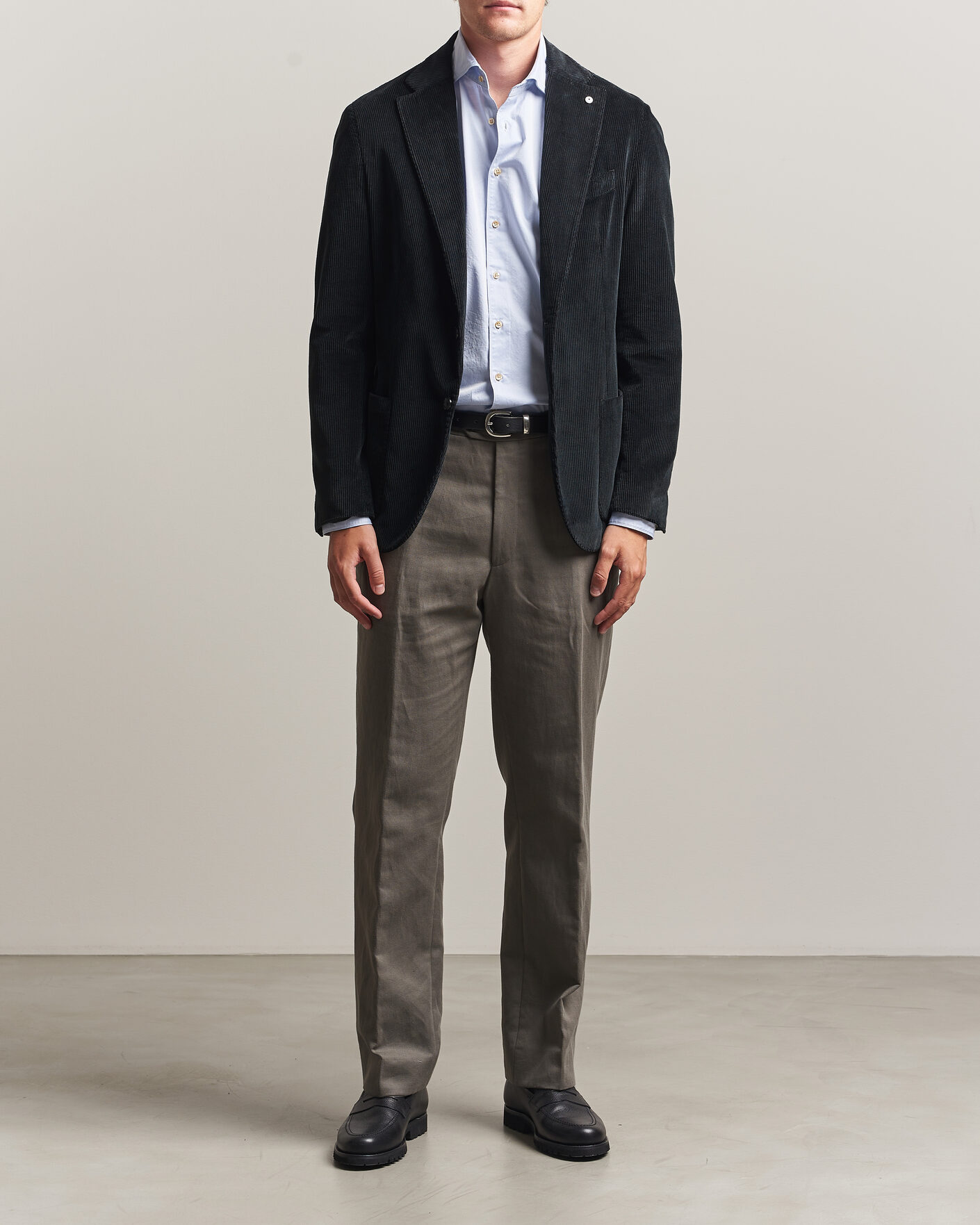 Men | Blazers | L.B.M. 1911 | Jack Corduroy Blazer Black