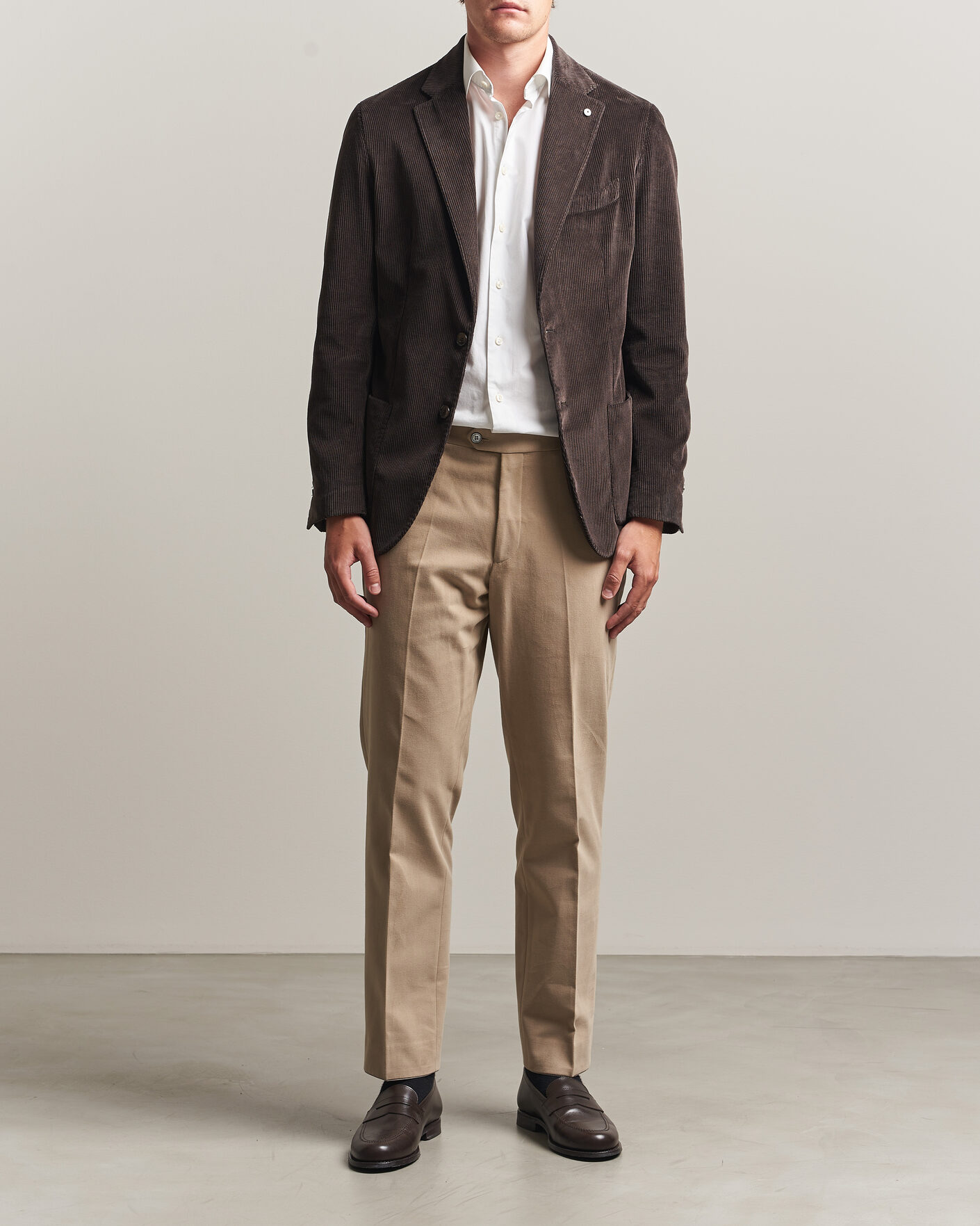 Men | Blazers | L.B.M. 1911 | Jack Corduroy Blazer Brown