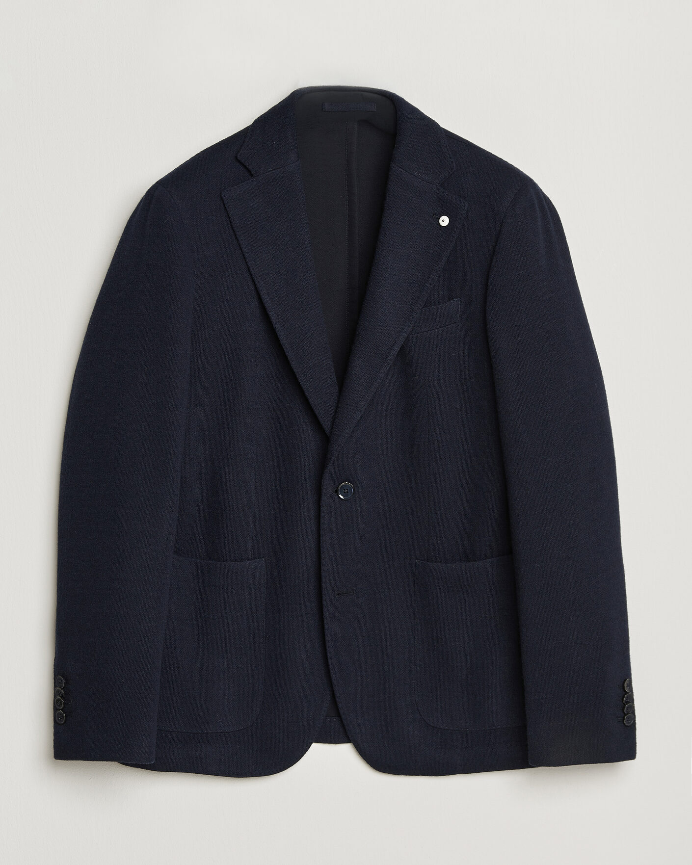 Men | Blazers | L.B.M. 1911 | Jack Knitted Cashmere Mix Blazer Navy