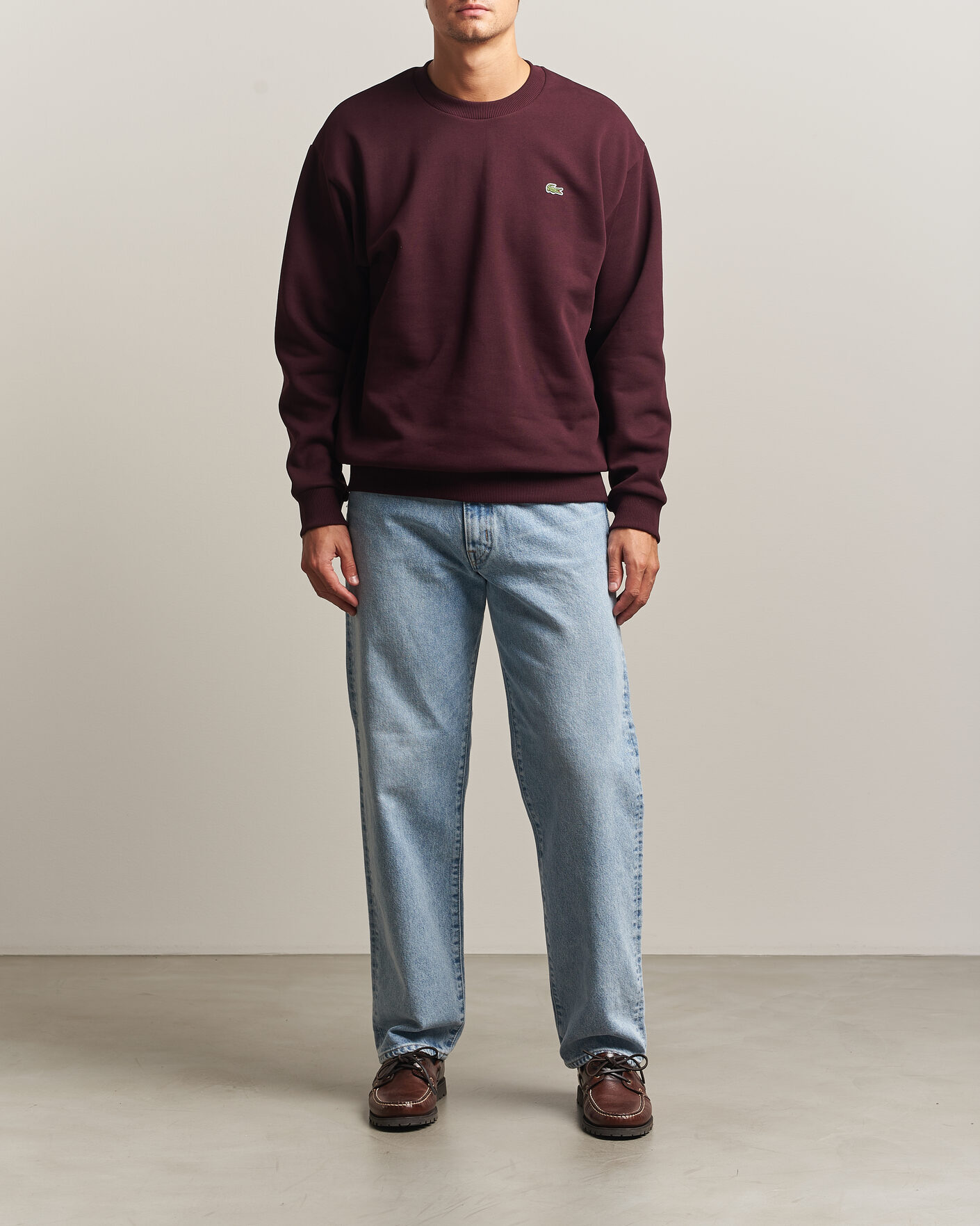 Men | Sweaters & Knitwear | Lacoste | Crew Neck Sweatshirt Oxalis