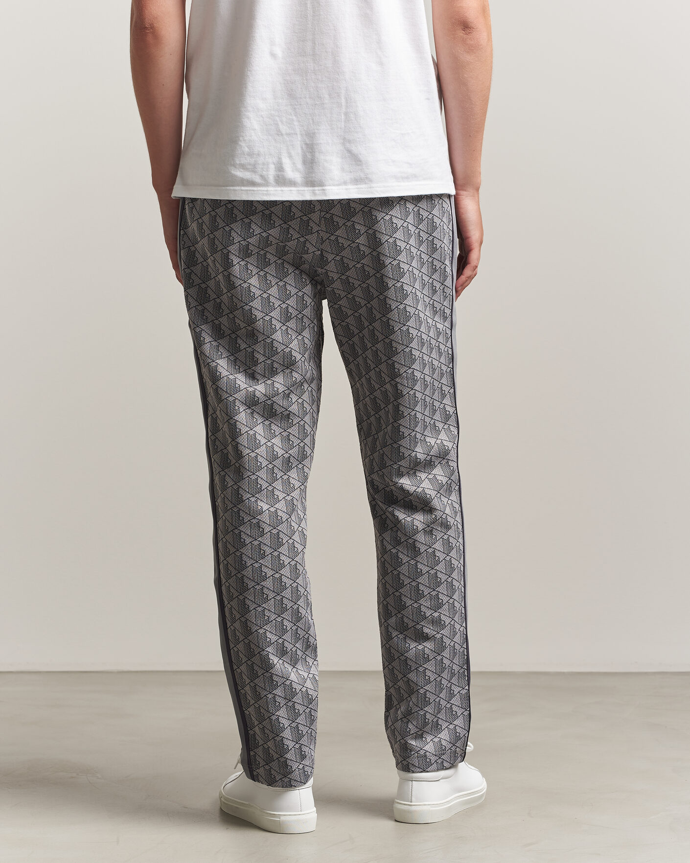 Men | Trousers | Lacoste | Monogram Track Pants Calluna/Graphite