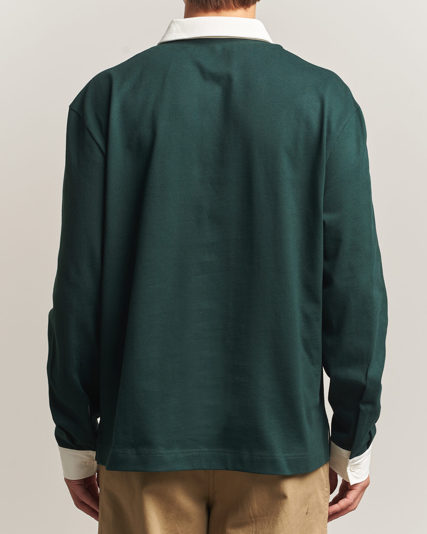 Men | Sweaters & Knitwear | Lacoste | Heavy Cotton Rugger Sinople