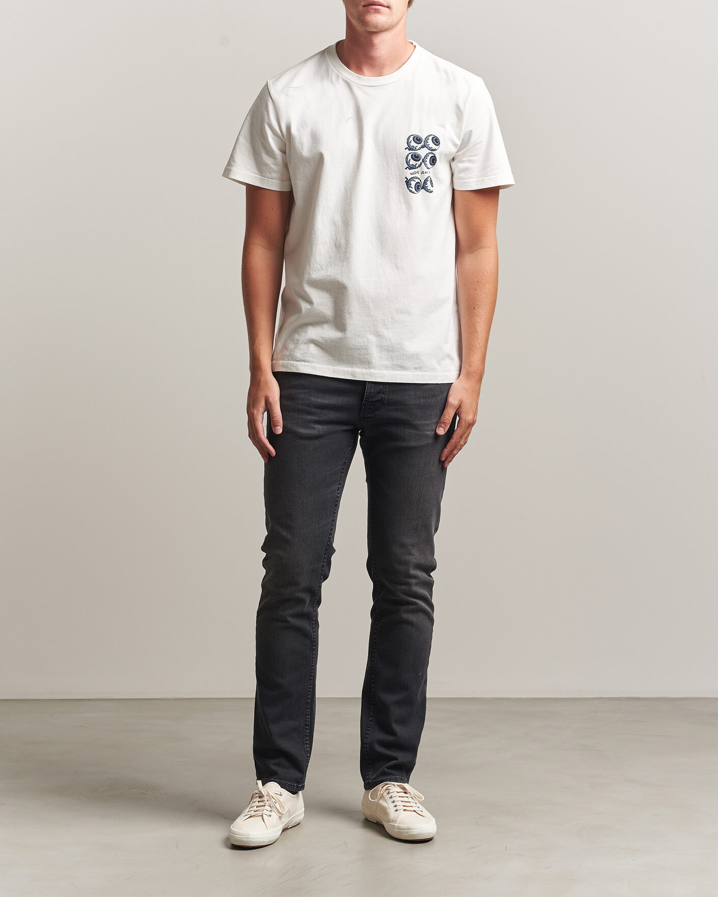 Men | Jeans | Nudie Jeans | Grim Tim Jeans Black Mist