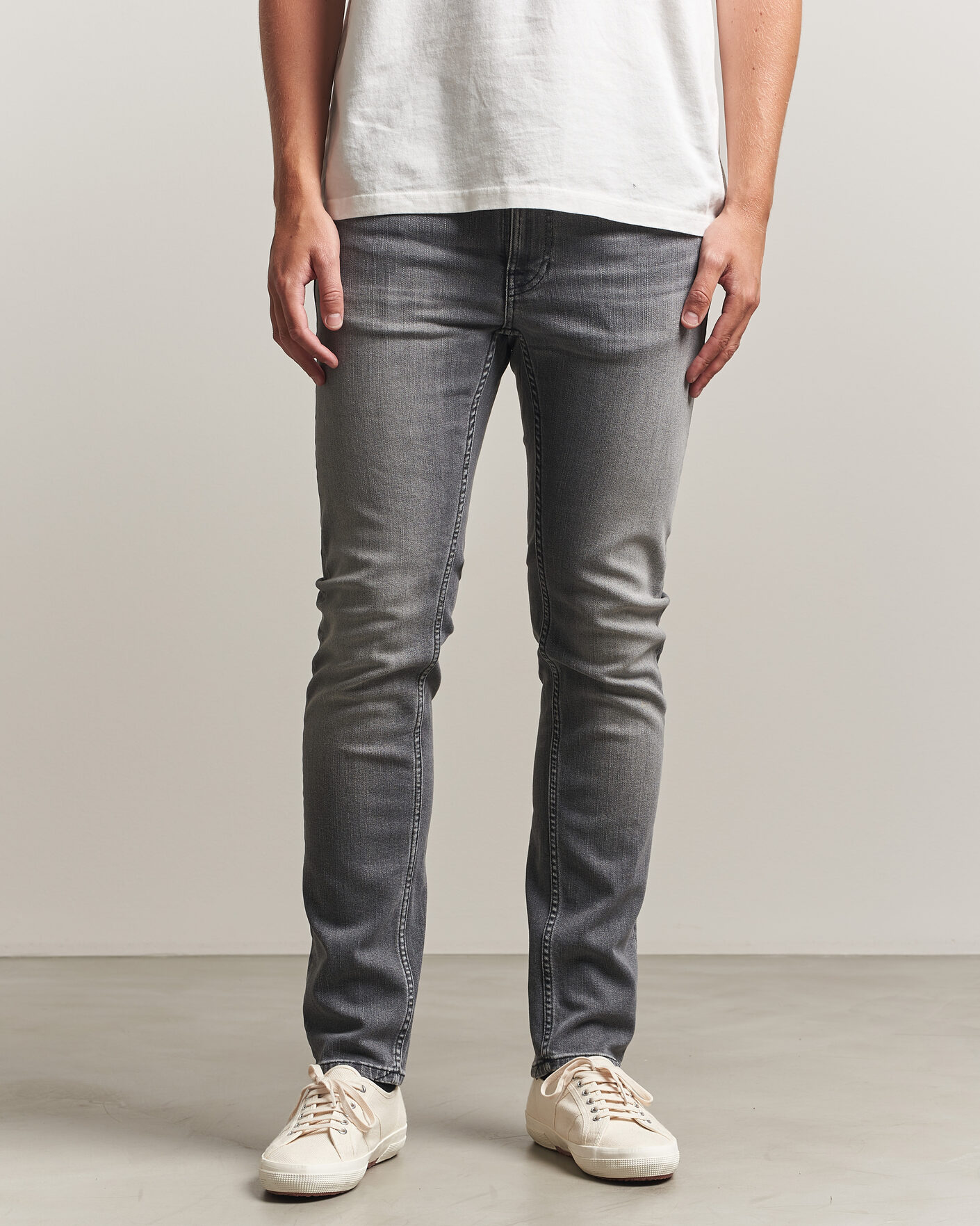 Men | Jeans | Nudie Jeans | Lean Dean Jeans Grey Wave