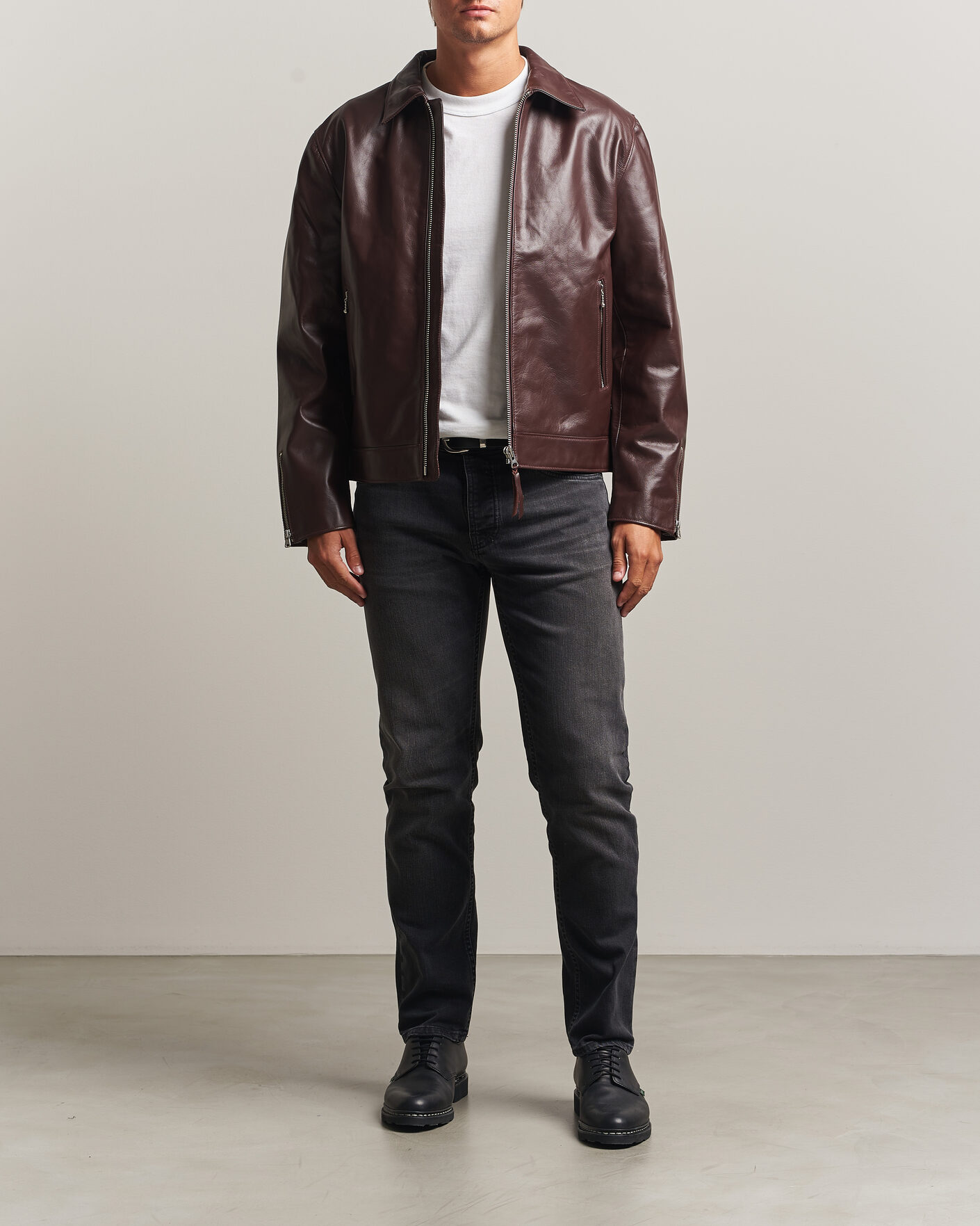 Men | Jeans | Nudie Jeans | Solid Ollie Jeans Black Mist