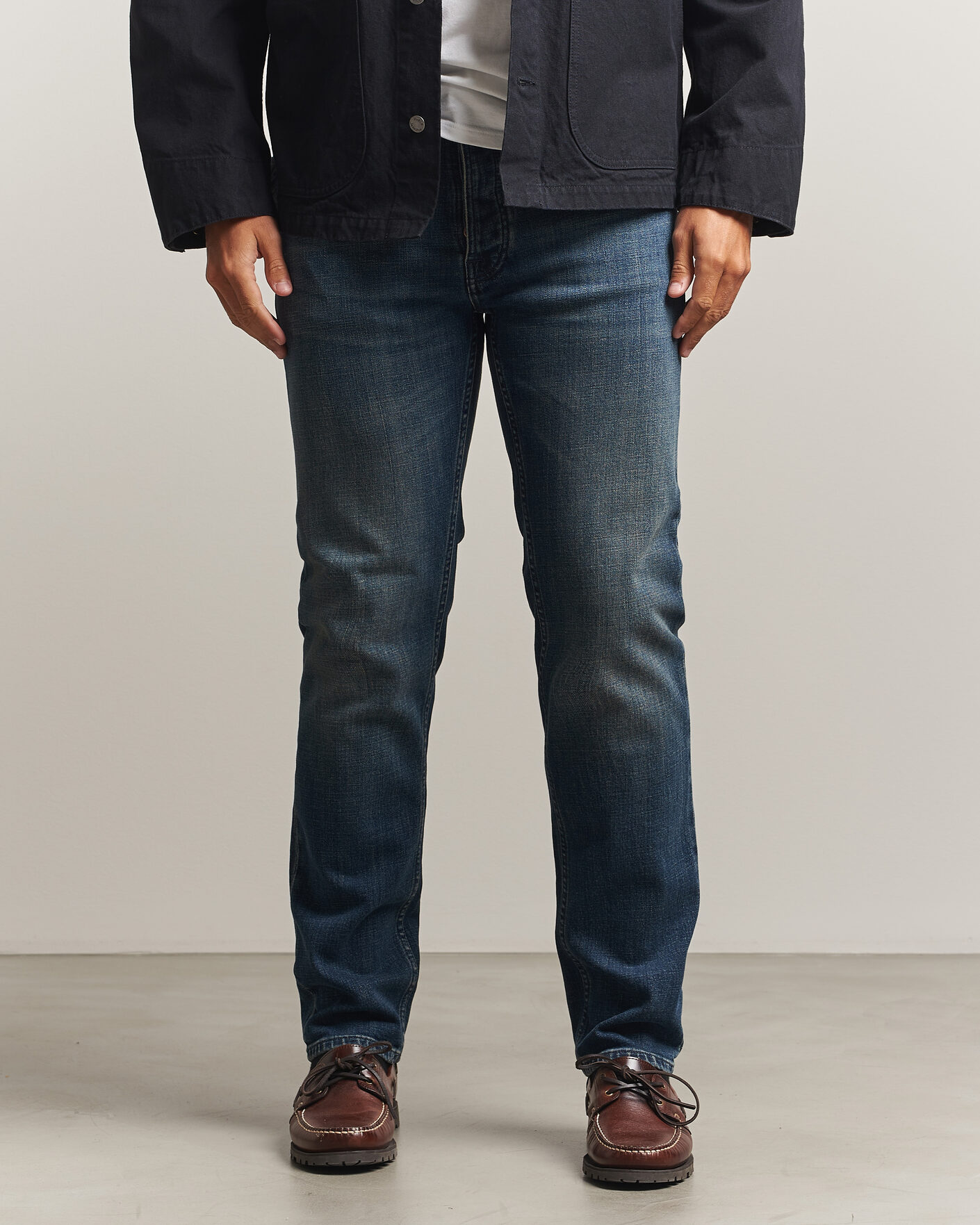 Men | Jeans | Nudie Jeans | Solid Ollie Jeans Epic Ink