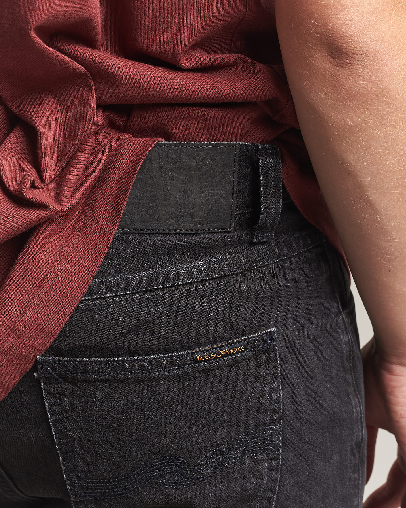 Men | Jeans | Nudie Jeans | Steady Eddie II Jeans Black Fog