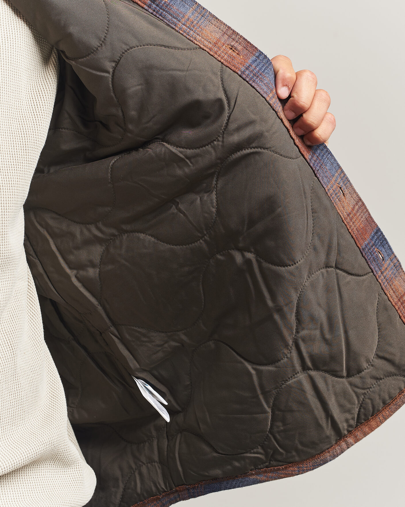 Men | Shirts | Nudie Jeans | Glenn Padded Checked Overshirt Multi