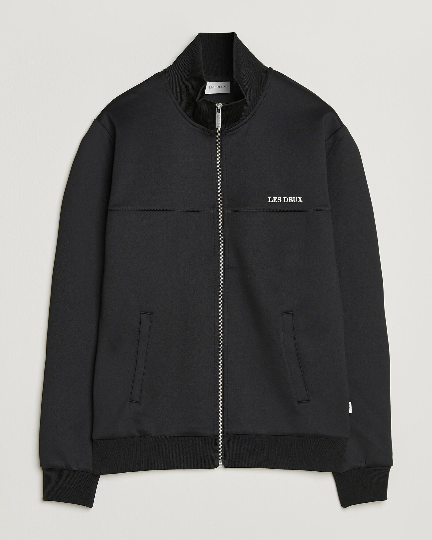 Men | Sweaters & Knitwear | LES DEUX | Ballier Track Jacket Black