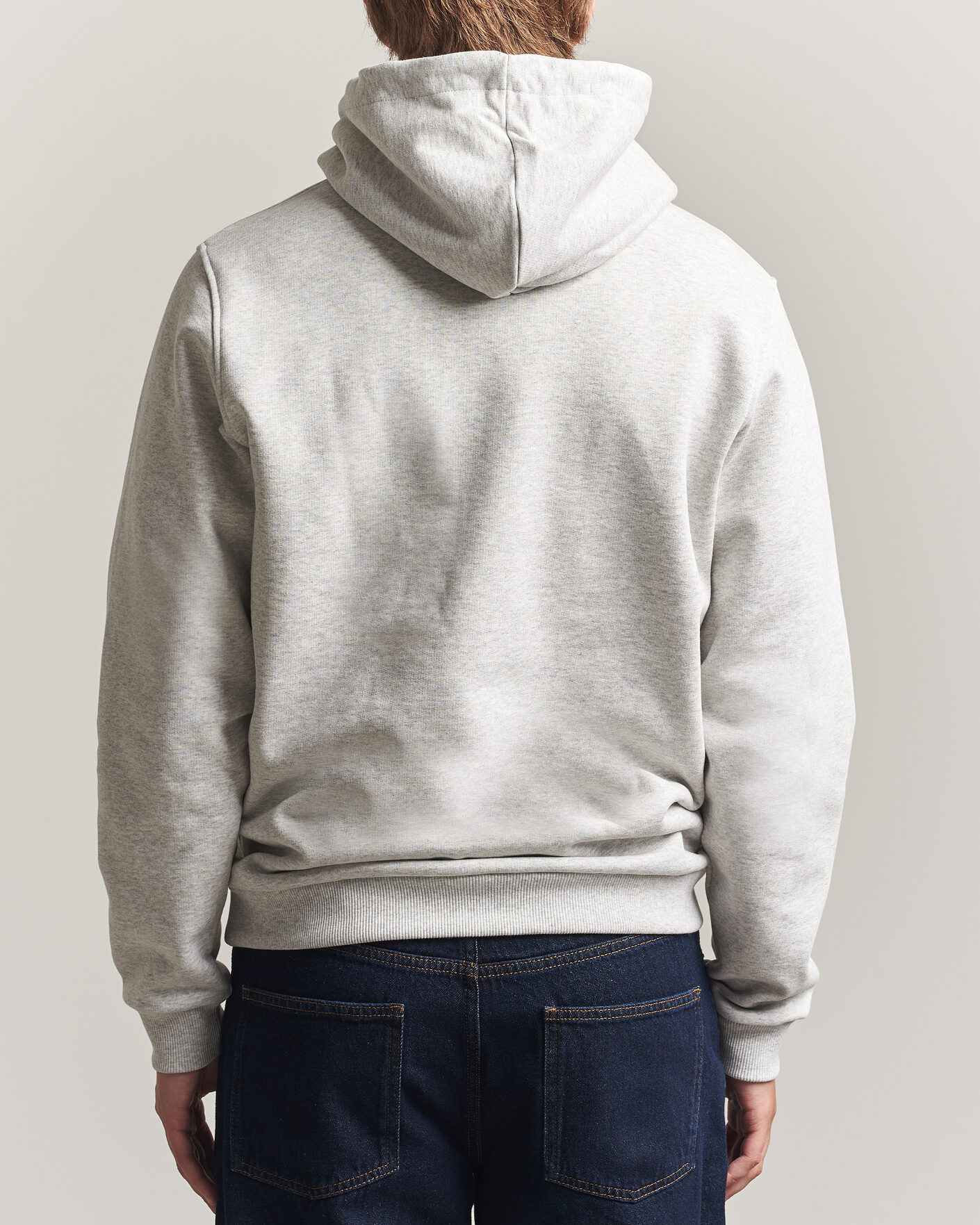 Men | Sweaters & Knitwear | LES DEUX | Market Hoodie Snow Melange
