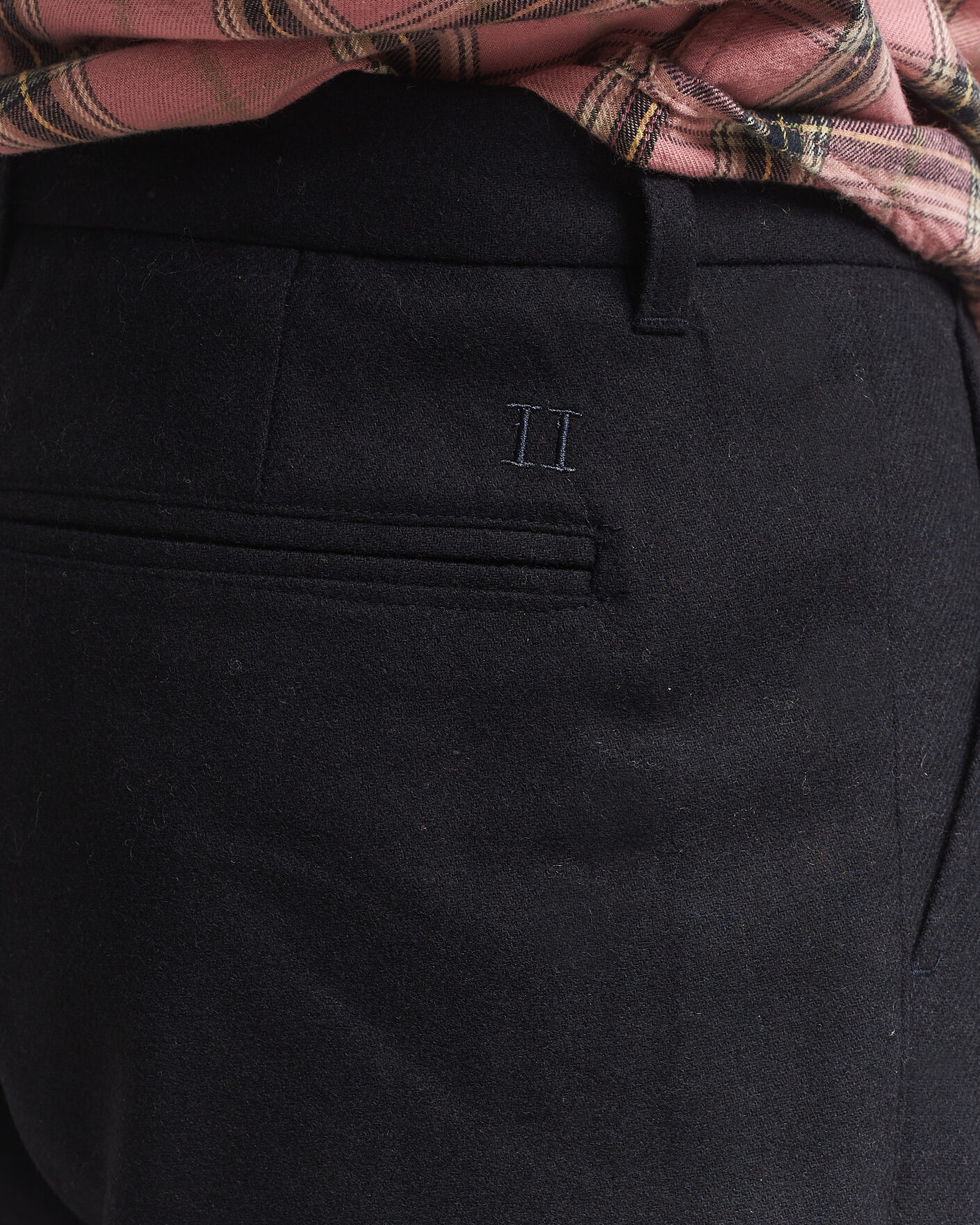 Men | Trousers | LES DEUX | Wool Reg Suit Pants Dark Navy