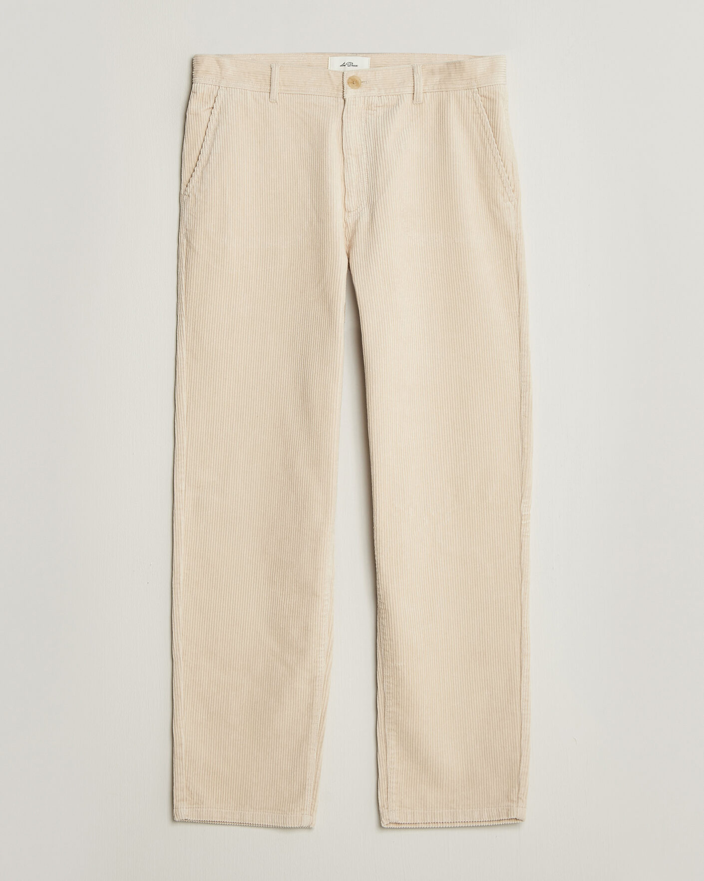 Men | Trousers | LES DEUX | Corduroy Tapered Pants Ivory
