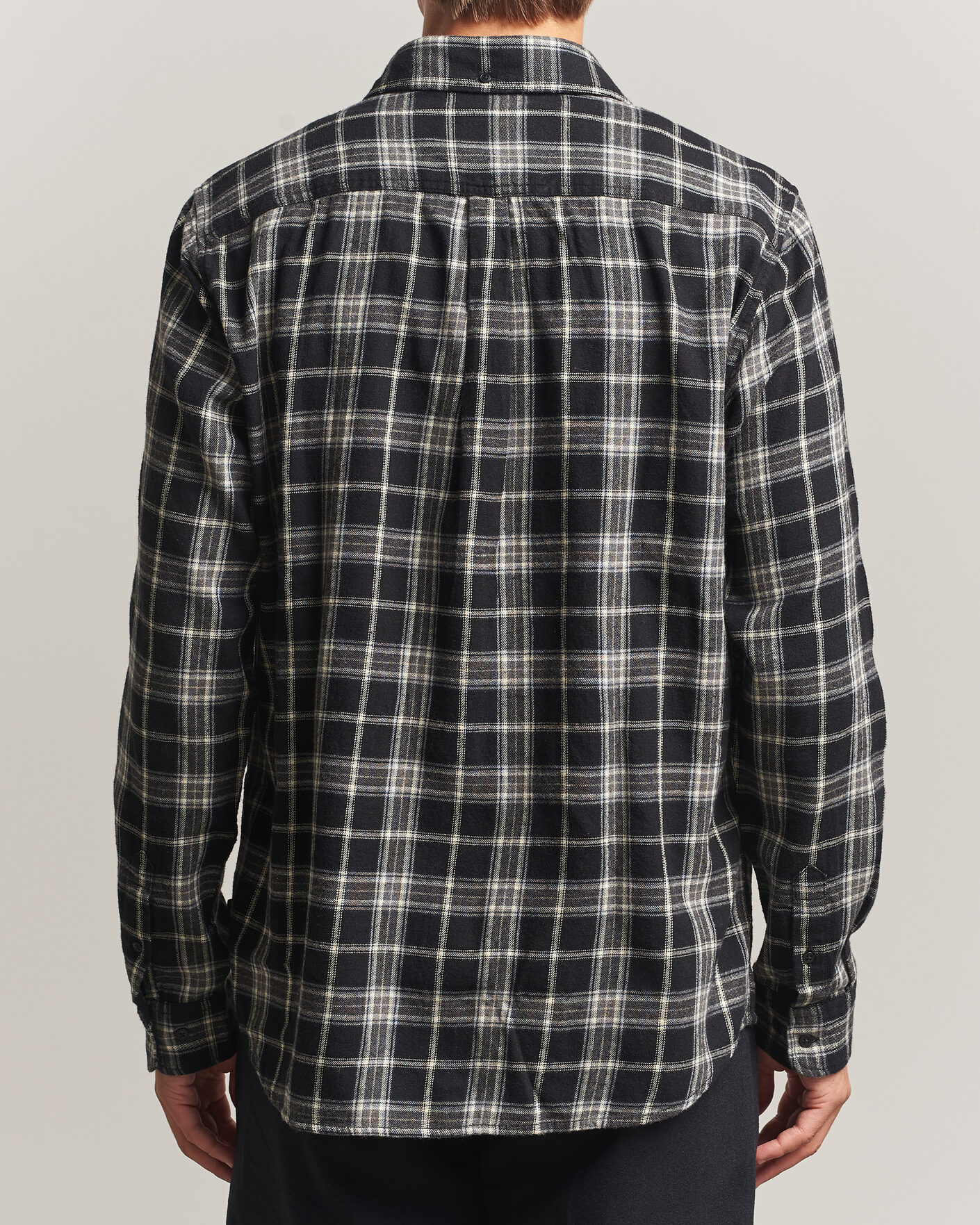 Men | Shirts | LES DEUX | Vintage Check Shirt Black