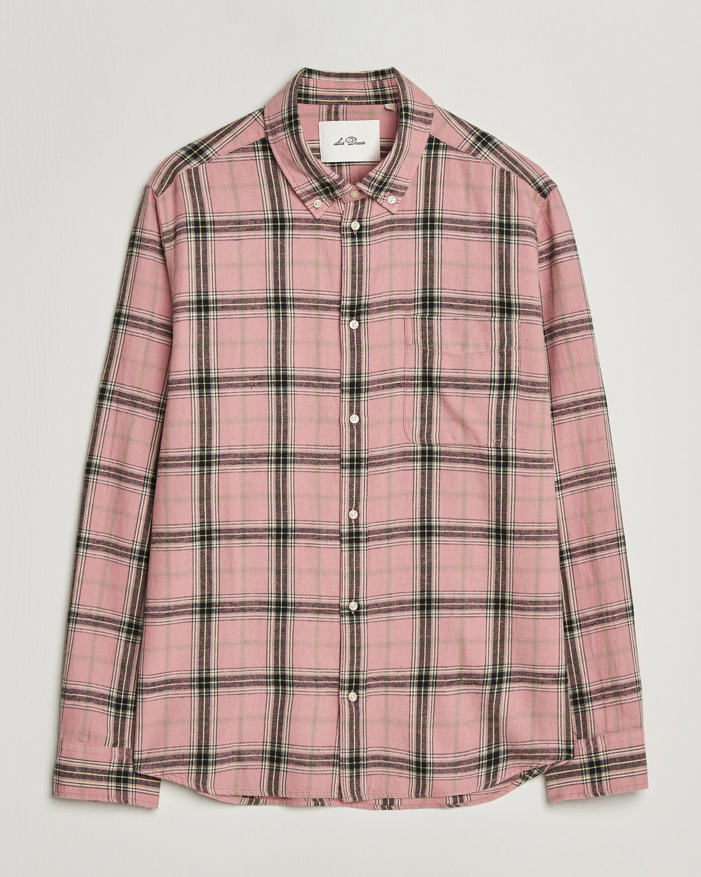 Men | Shirts | LES DEUX | Vintage Check Shirt India Ink