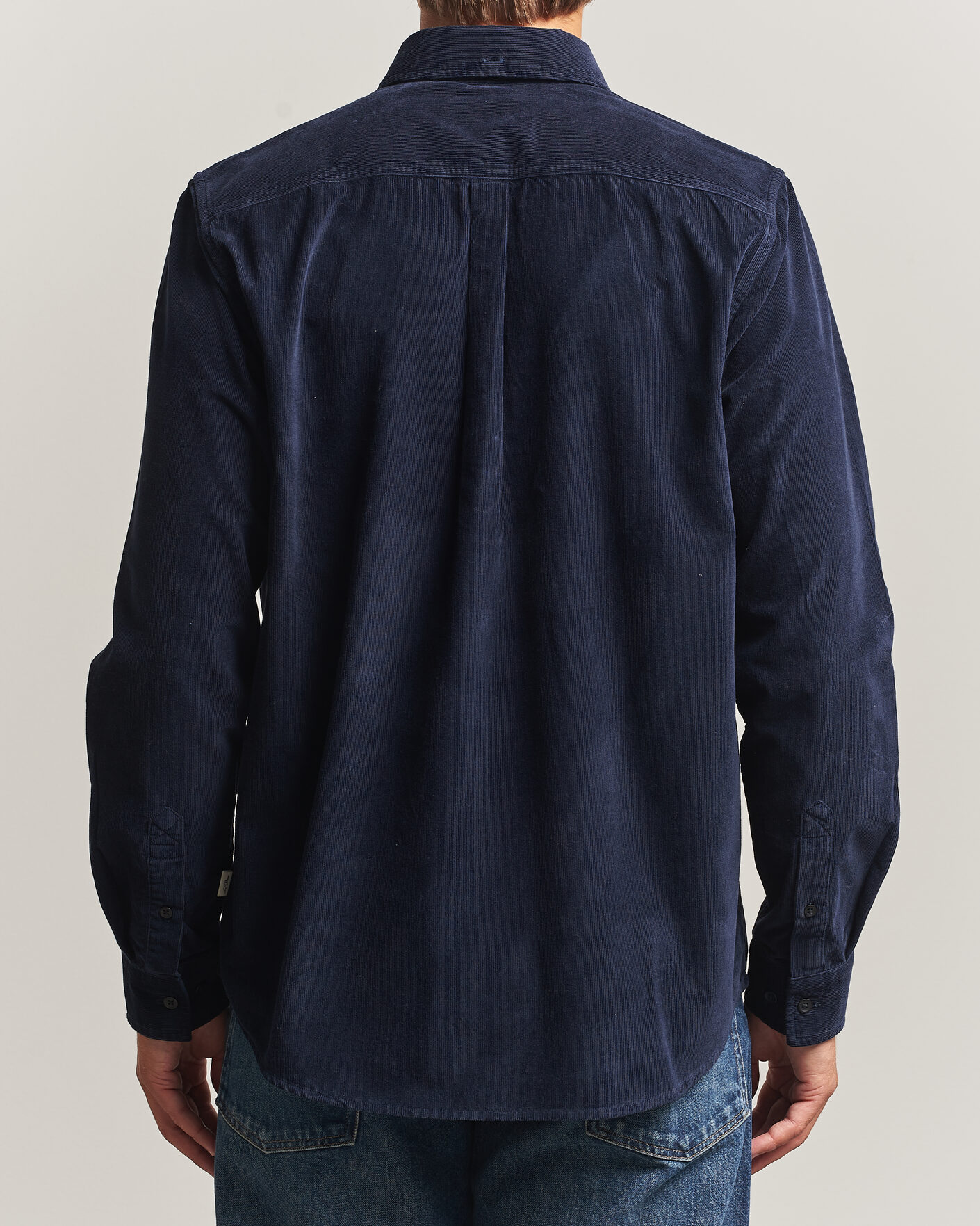 Men | Shirts | LES DEUX | Pinwale Corduroy Shirt Dark Navy