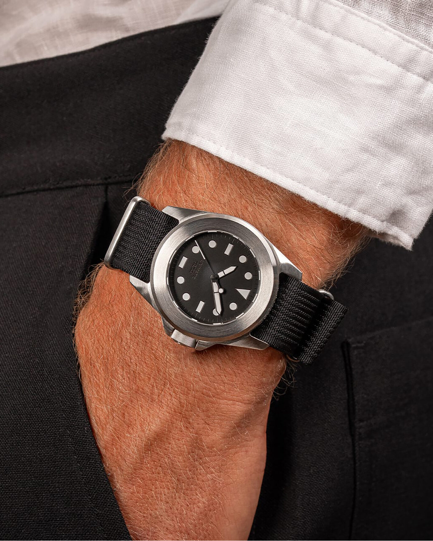 Men | UNIMATIC Modello Quattro Limited Military Watch Black | UNIMATIC | Modello Quattro Limited Military Watch Black