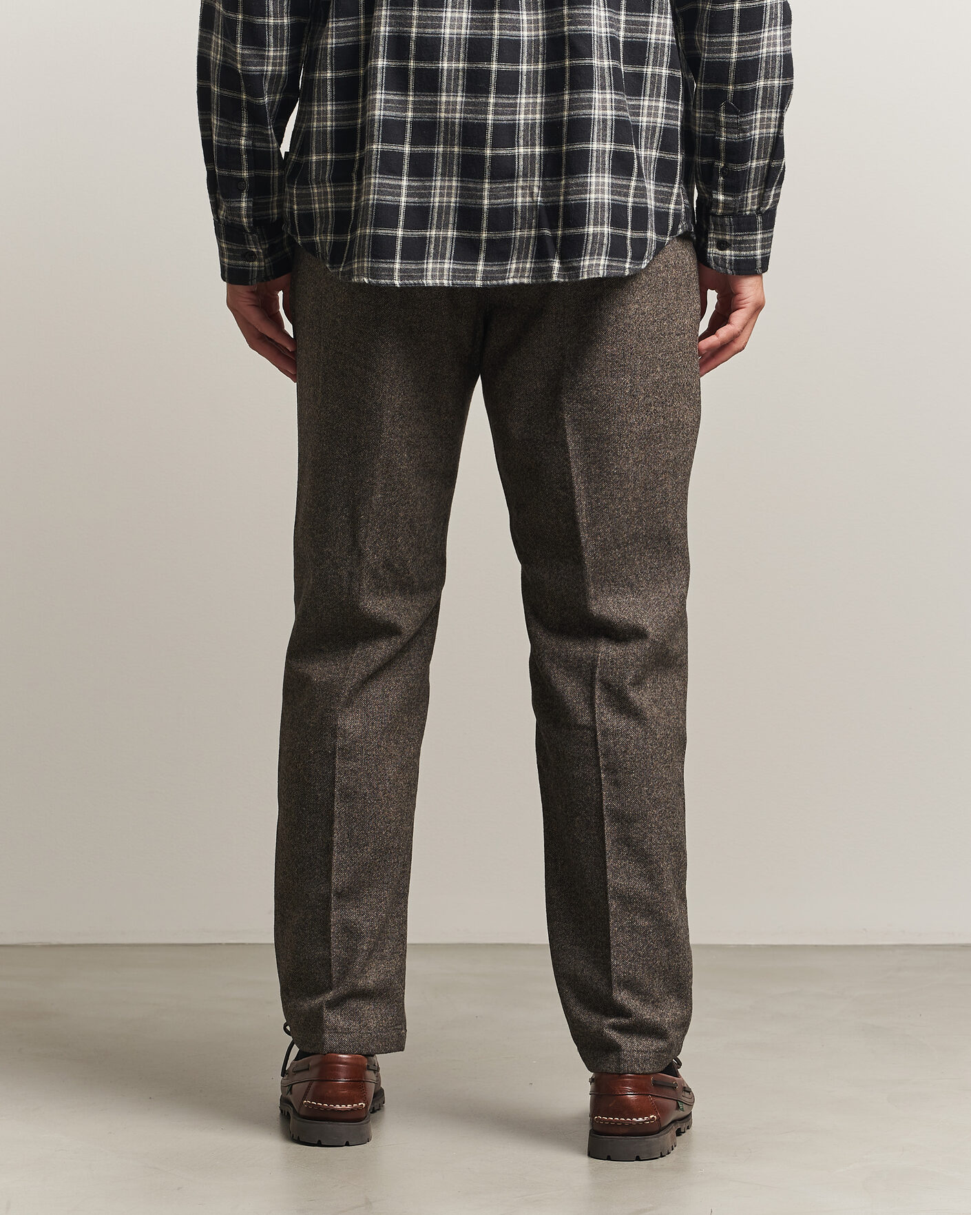 Men | Trousers | LES DEUX | Wool Melange Reg Suit Pants Caribou