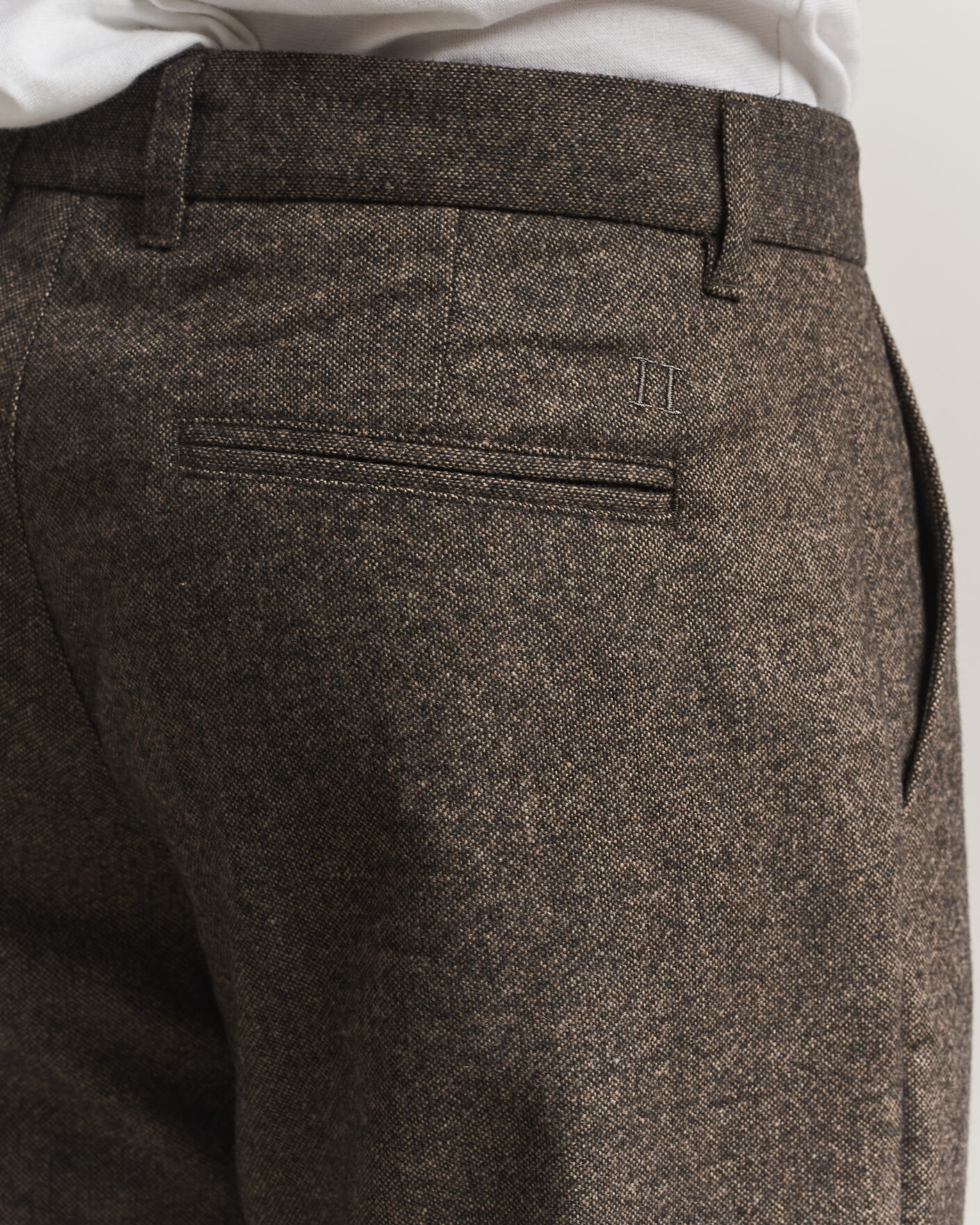 Men | Trousers | LES DEUX | Wool Melange Reg Suit Pants Caribou
