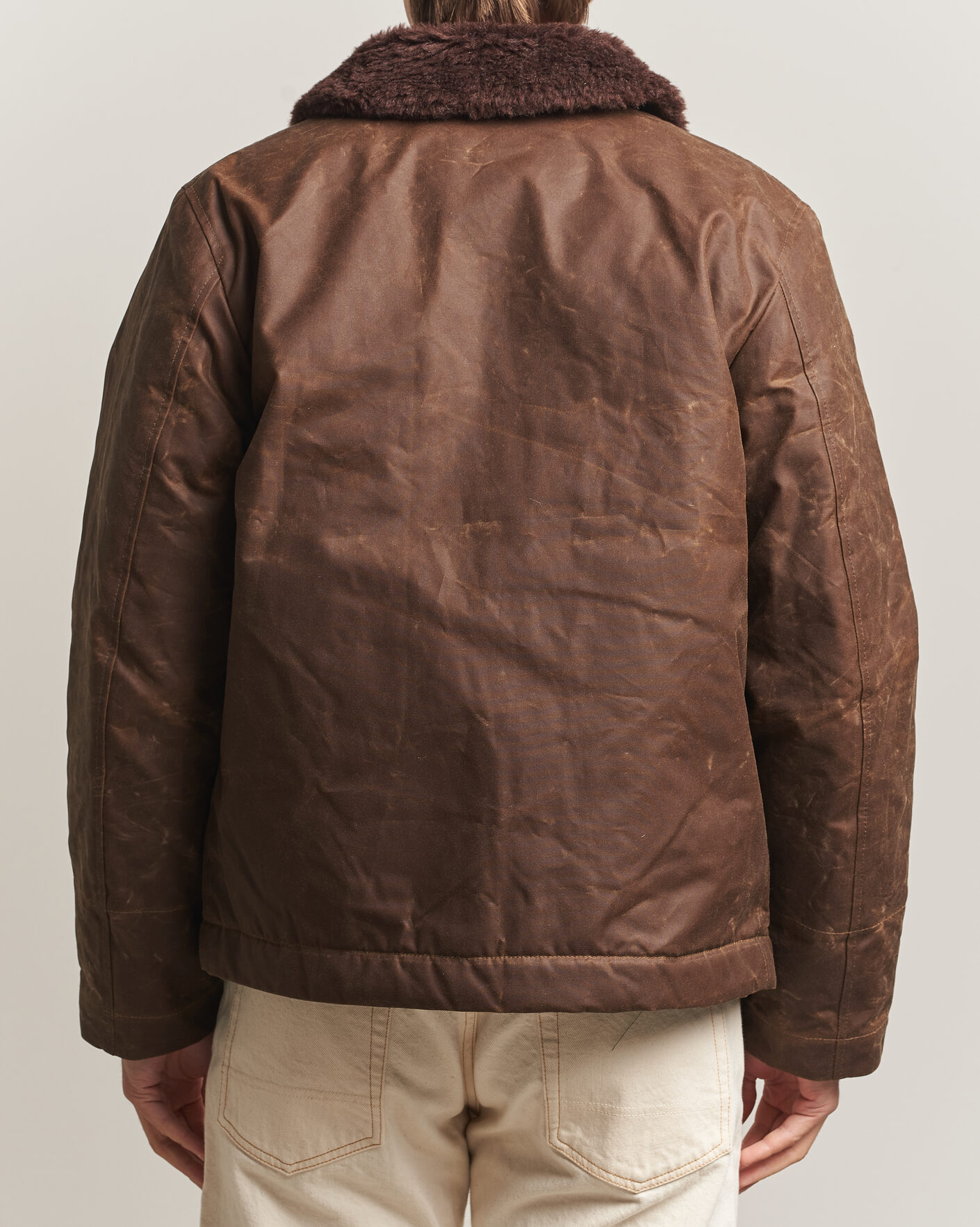 Men | Coats & Jackets | Manifattura Ceccarelli | Deck Jacket Dark Tan