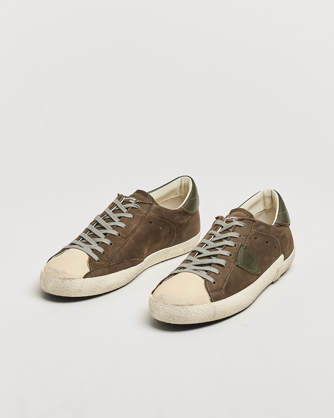 Men | Sneakers | Philippe Model | PRSX Low Top Suede Sneaker Green