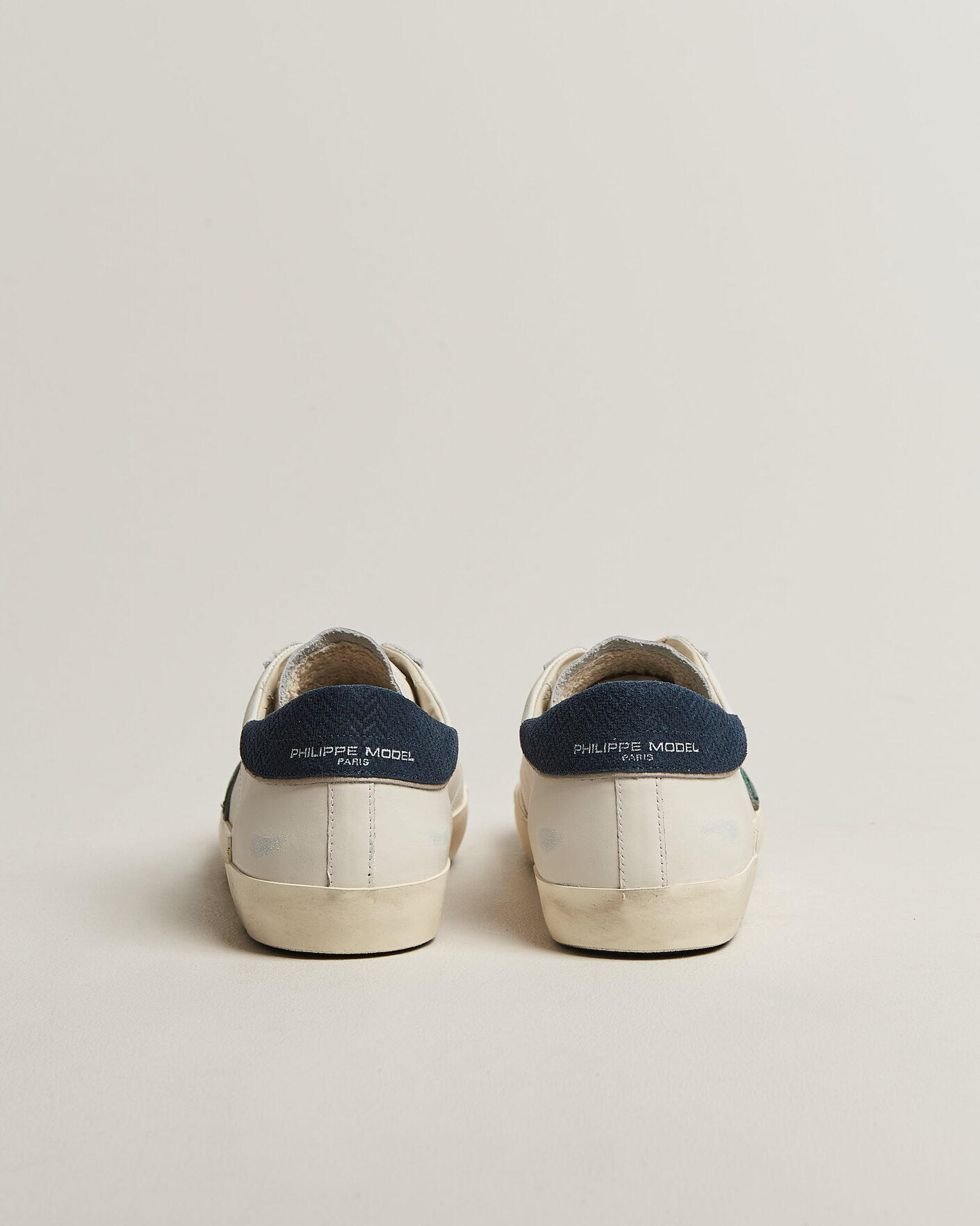Men | Sneakers | Philippe Model | PRSX Low Top Suede Sneaker White/Blue